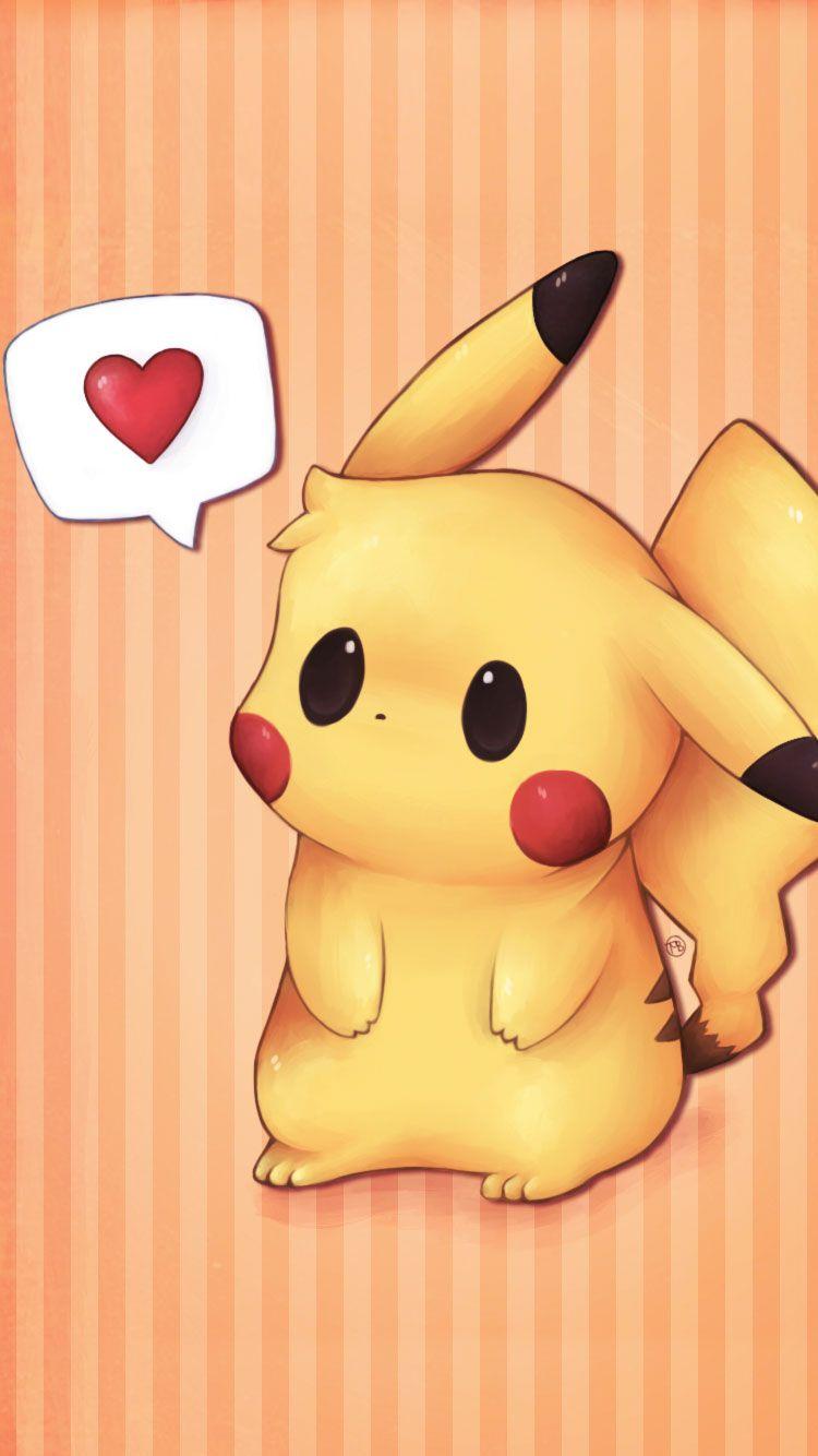 Cute Kawaii Pikachu Wallpapers Wallpaper Cave