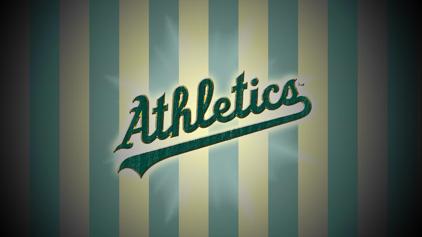 Oakland athletics the swinging as team banner