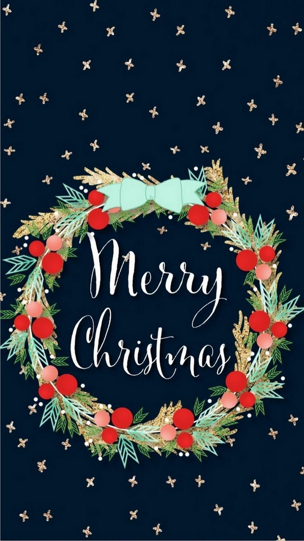 Merry Christmas iPhone Wallpaper Free Merry Christmas iPhone Background