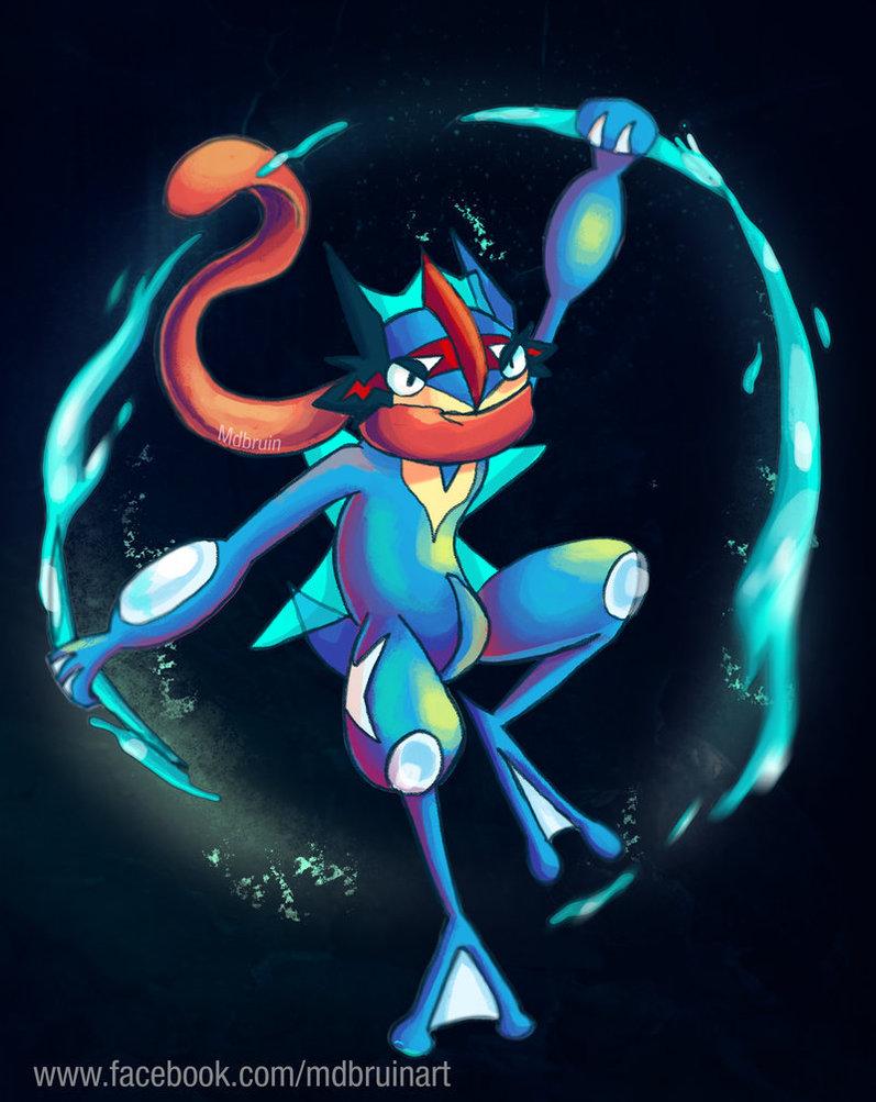 Mega Greninja Wallpapers Wallpaper Cave