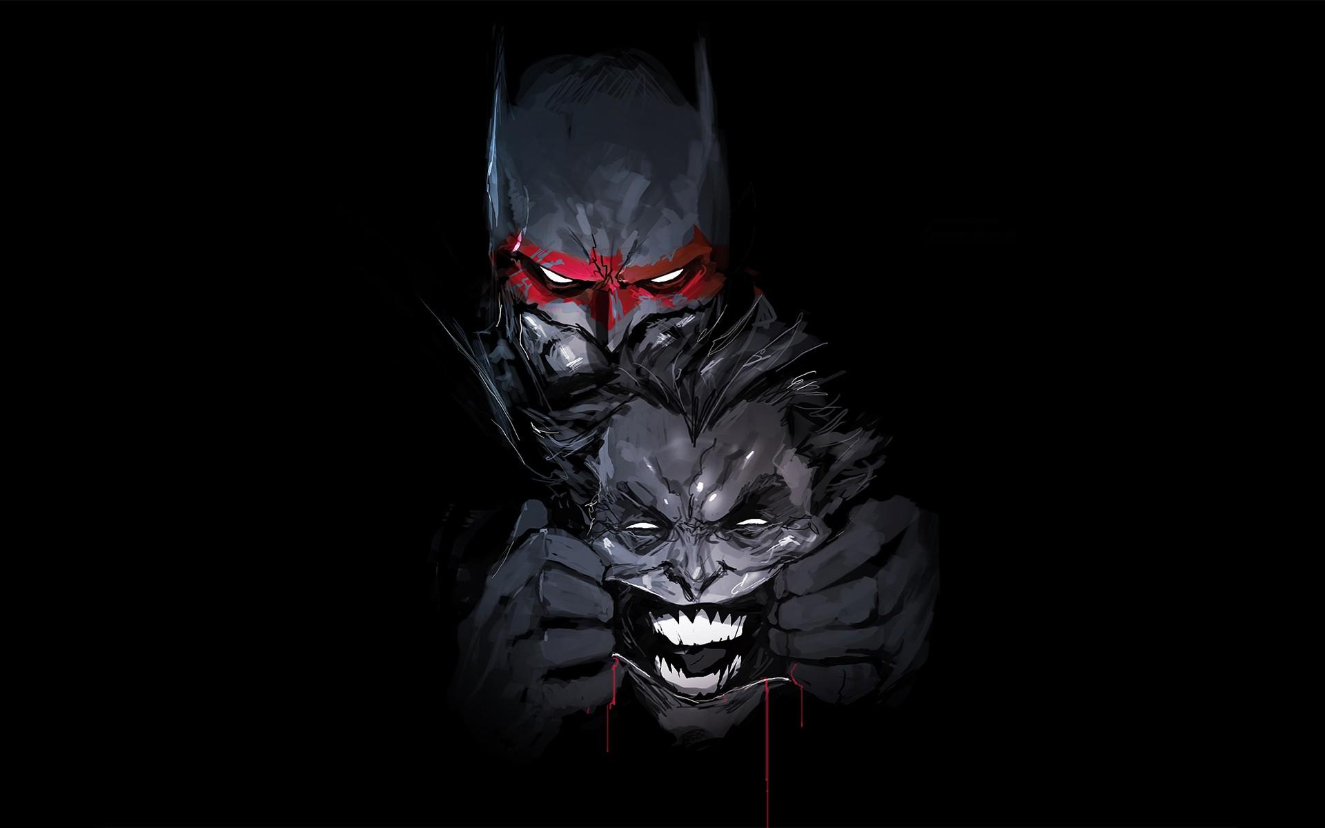 Batman Illustration Wallpapers Wallpaper Cave