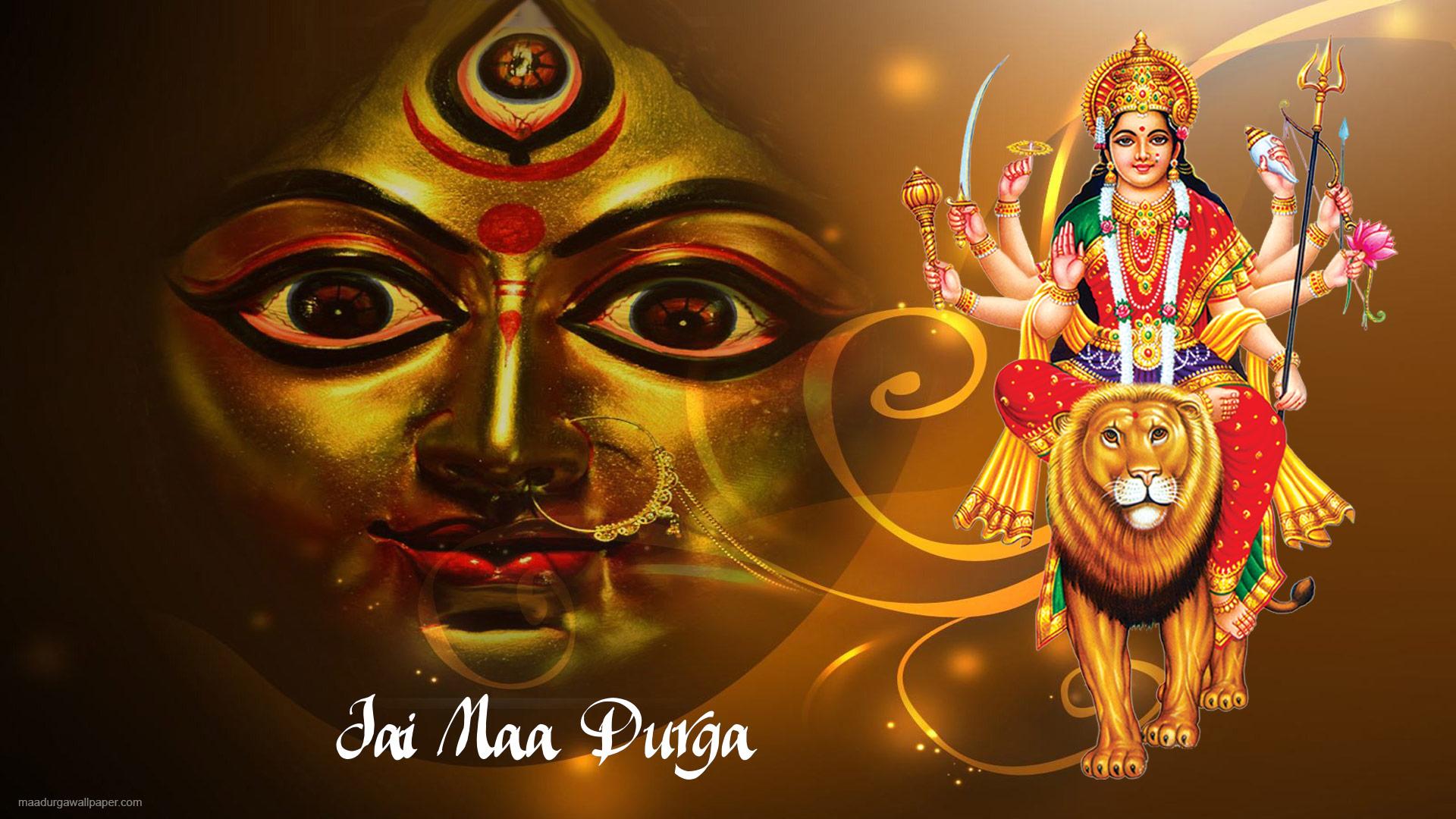 Maa Durga Desktop HD Wallpaper