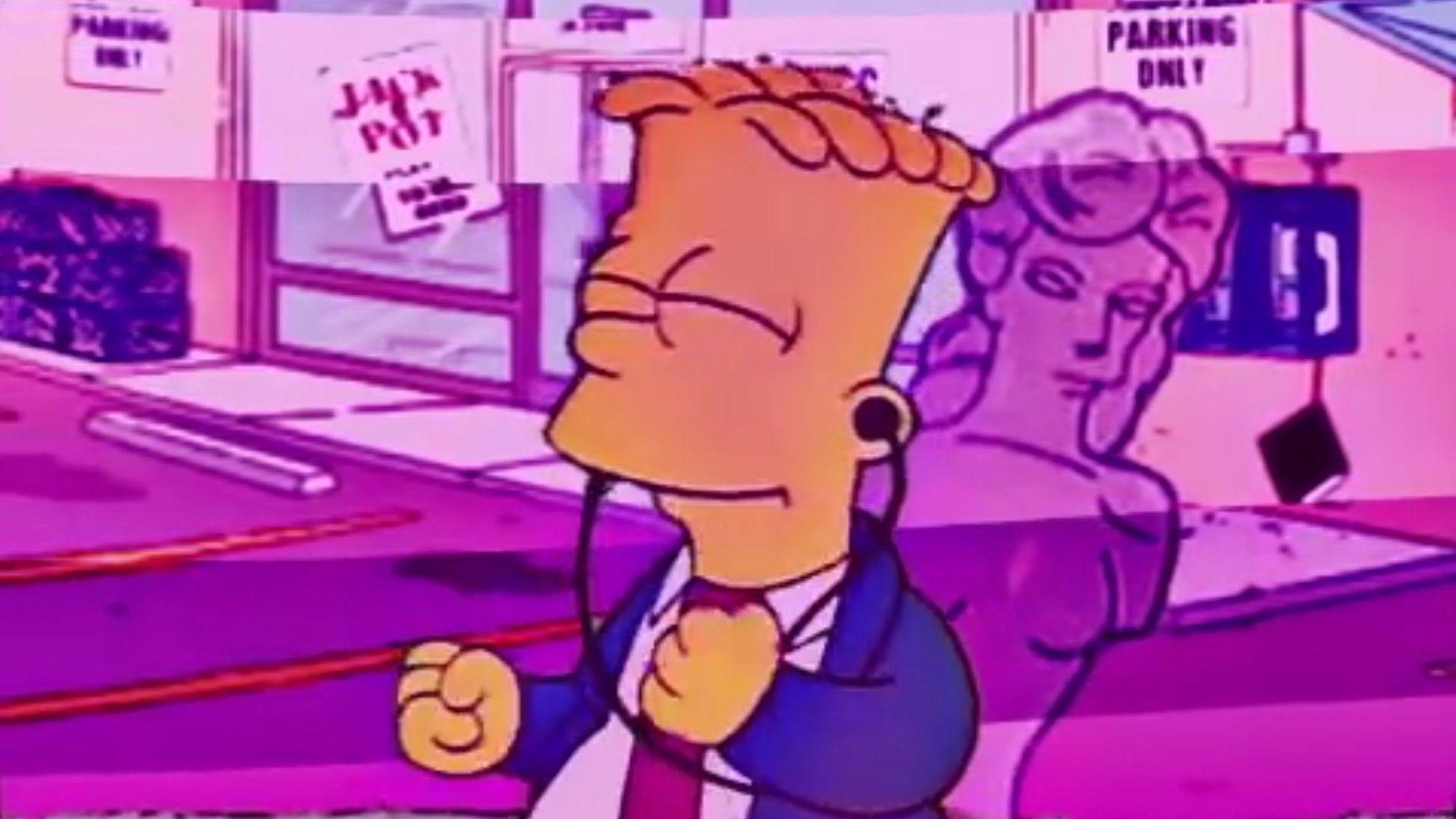 Aesthetic Simpsons Computer Wallpapers Wallpaper Cave