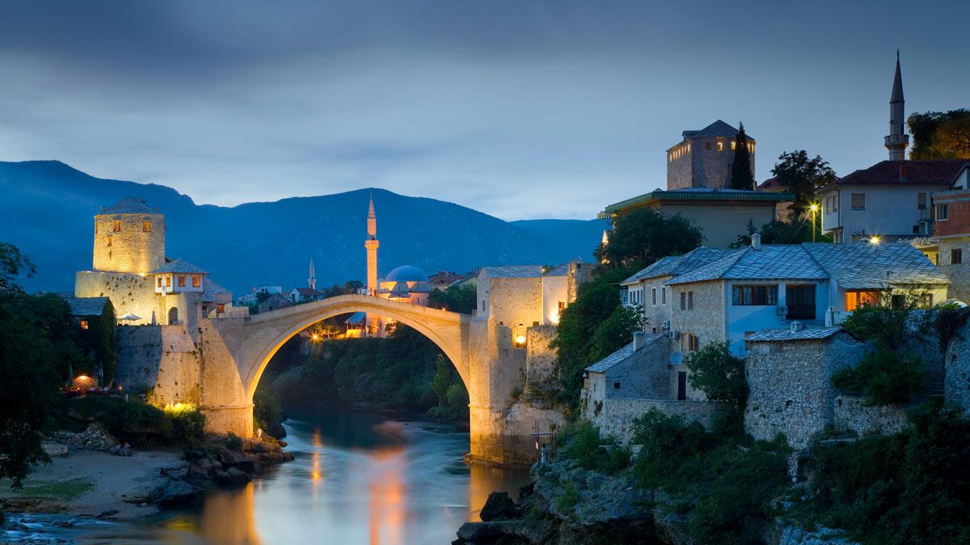 Mostar Bosnia Herzegovina Wallpapers Wallpaper Cave