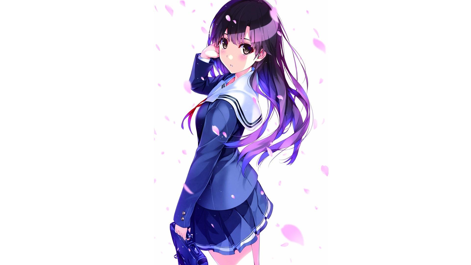 Purple Anime Wallpapers 1080p Wallpaper Cave DD7