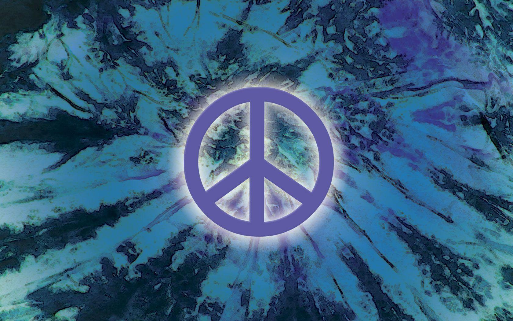Free Yoga, OM and Peace Symbol Wallpaper