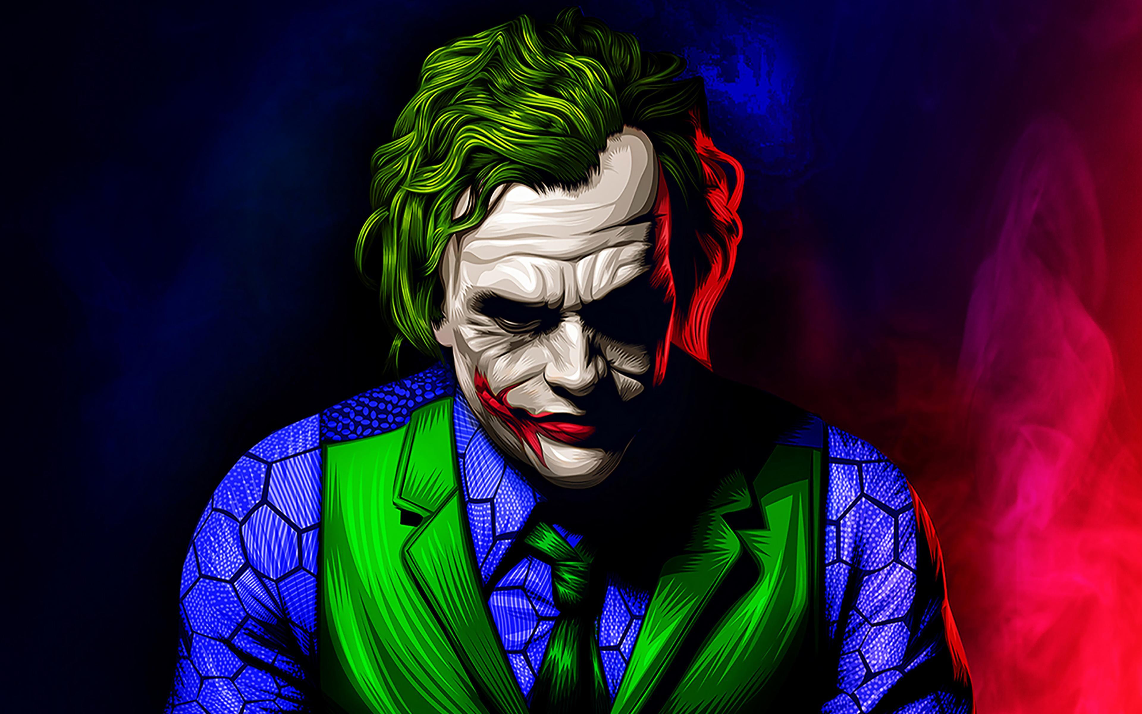 Joker Artwork Illustration Wallpaper 4k Ultra HD