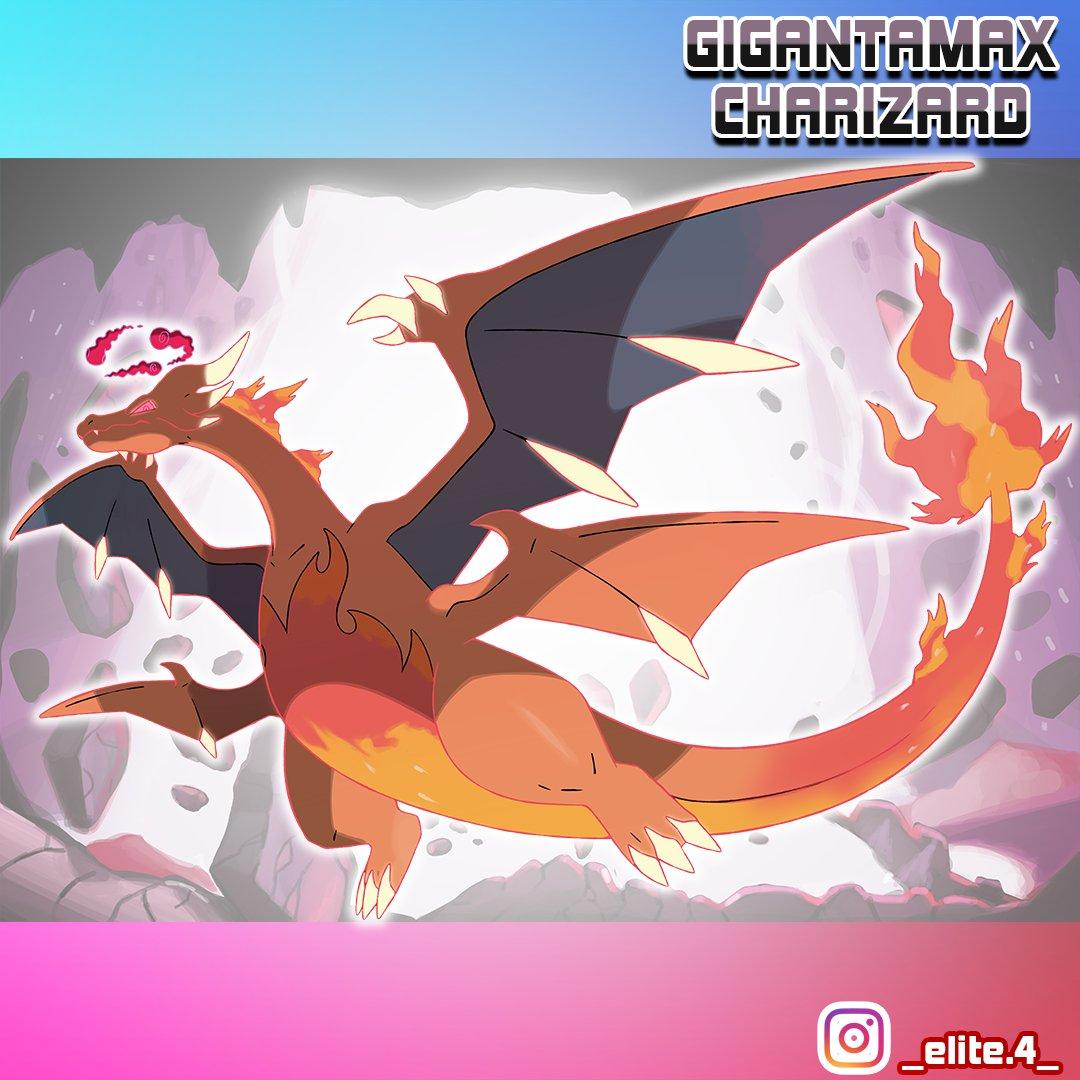 Gigantamax Charizard Wallpapers Wallpaper Cave