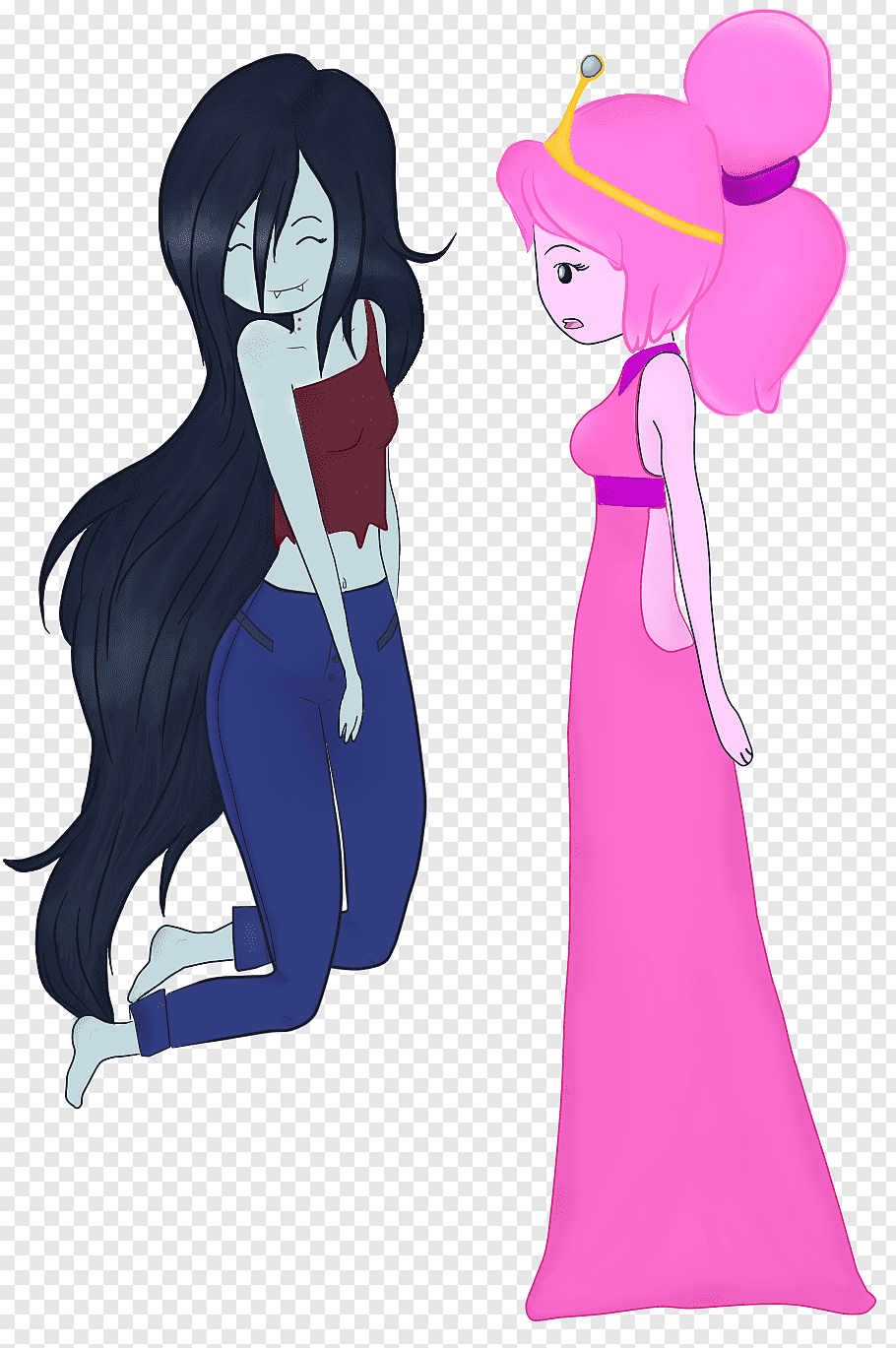 Marceline And Princess Bubblegum Kissing Wallpapers Wallpaper Cave