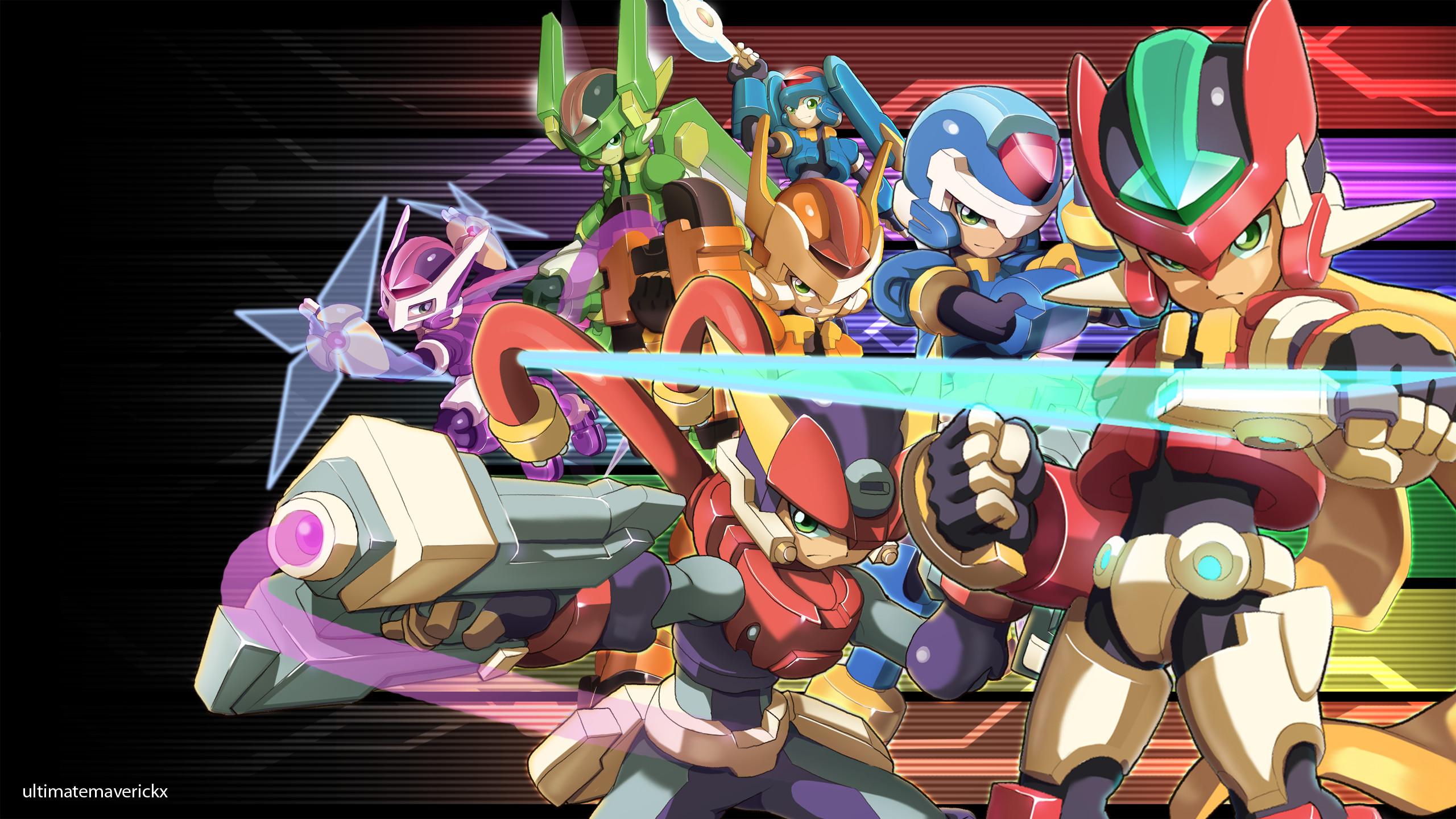 Mega Man Zero Zx Legacy Collection Wallpapers Wallpaper Cave