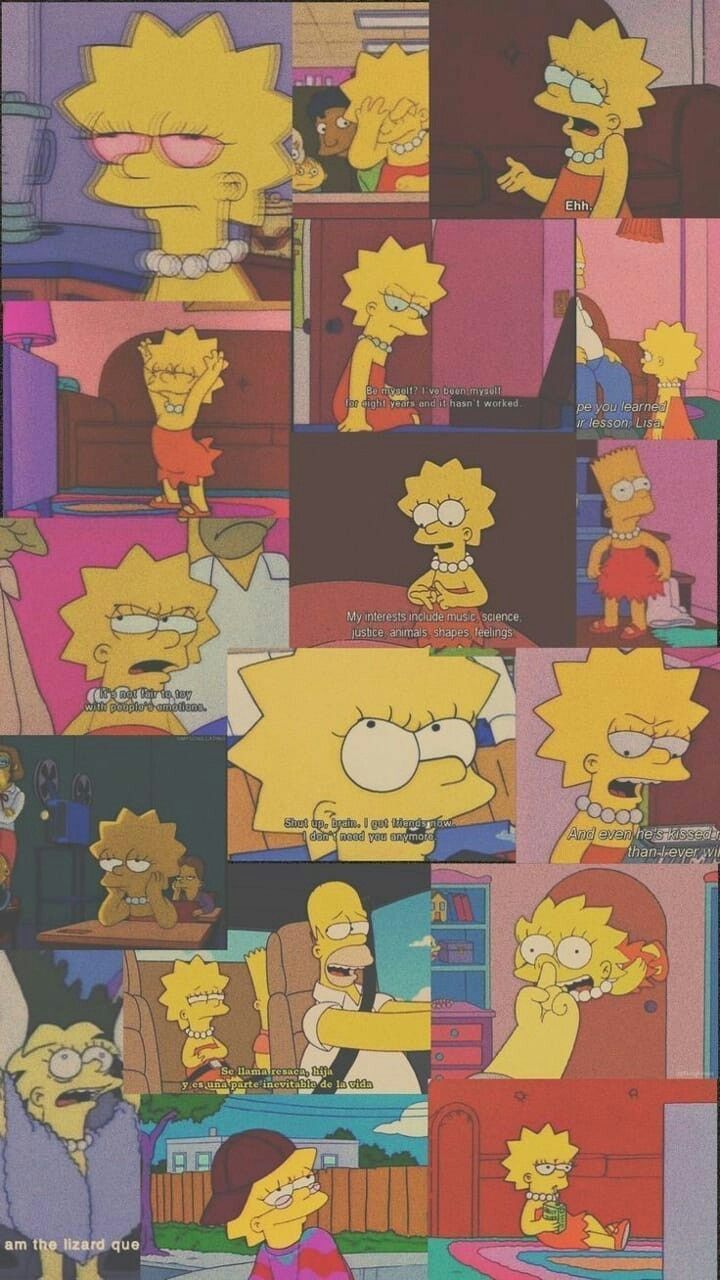 Simpson Aesthetic Wallpapers Wallpaper Cave