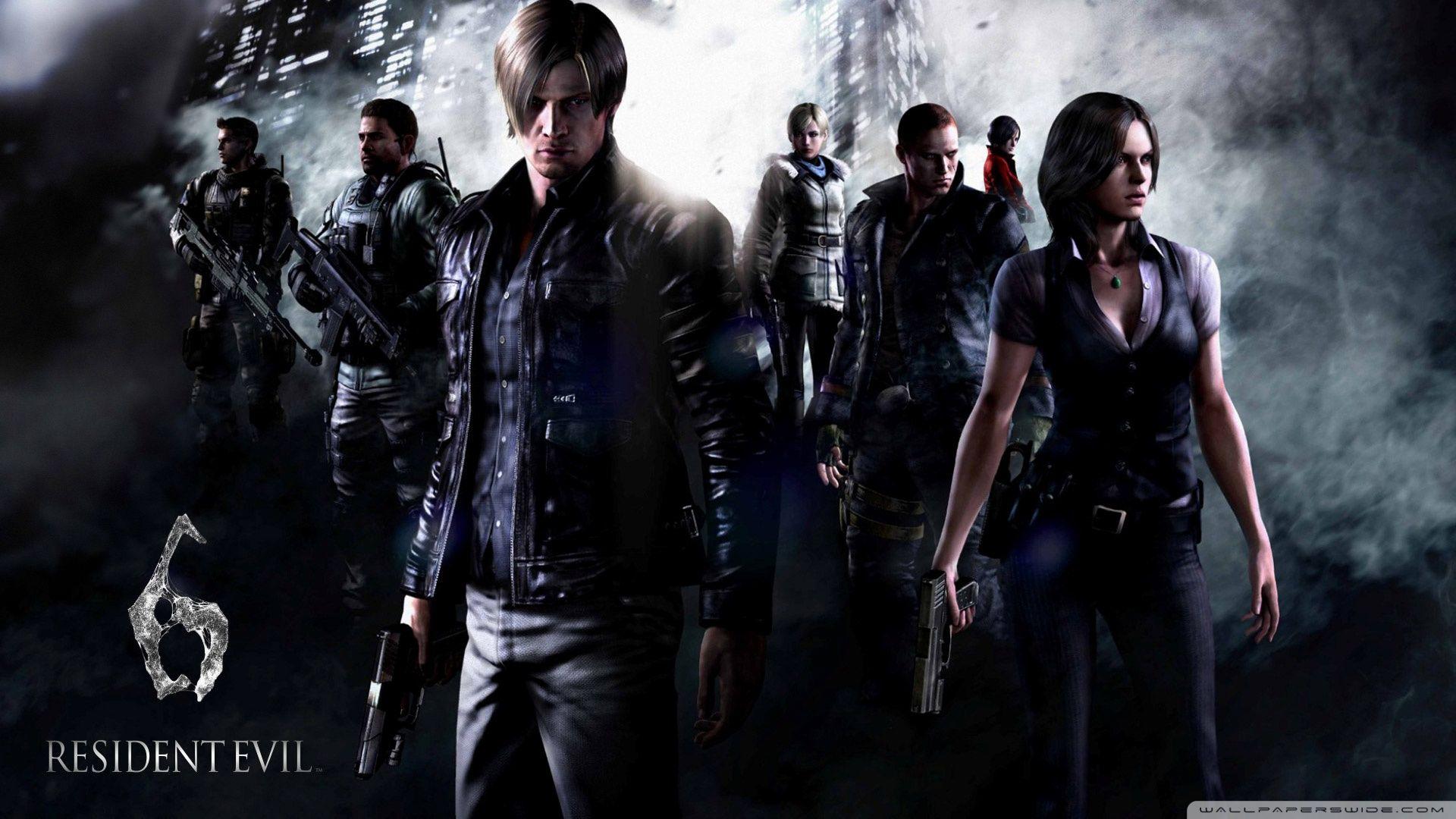 Resident Evil 6 Characters ❤ 4K HD Desktop Wallpaper for 4K Ultra