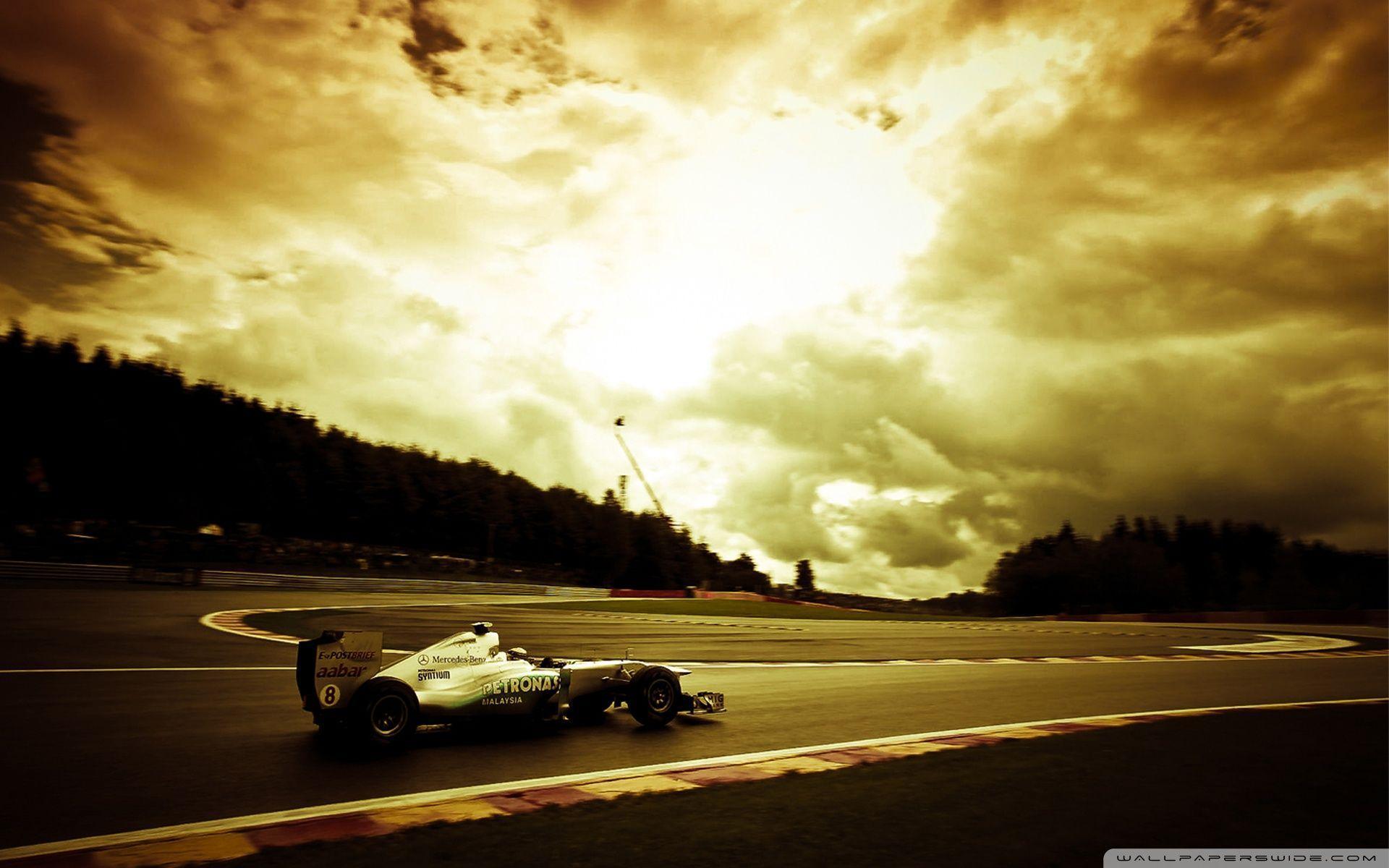 Mercedes GP Formula 1 HD Desktop Wallpaper, High Definition