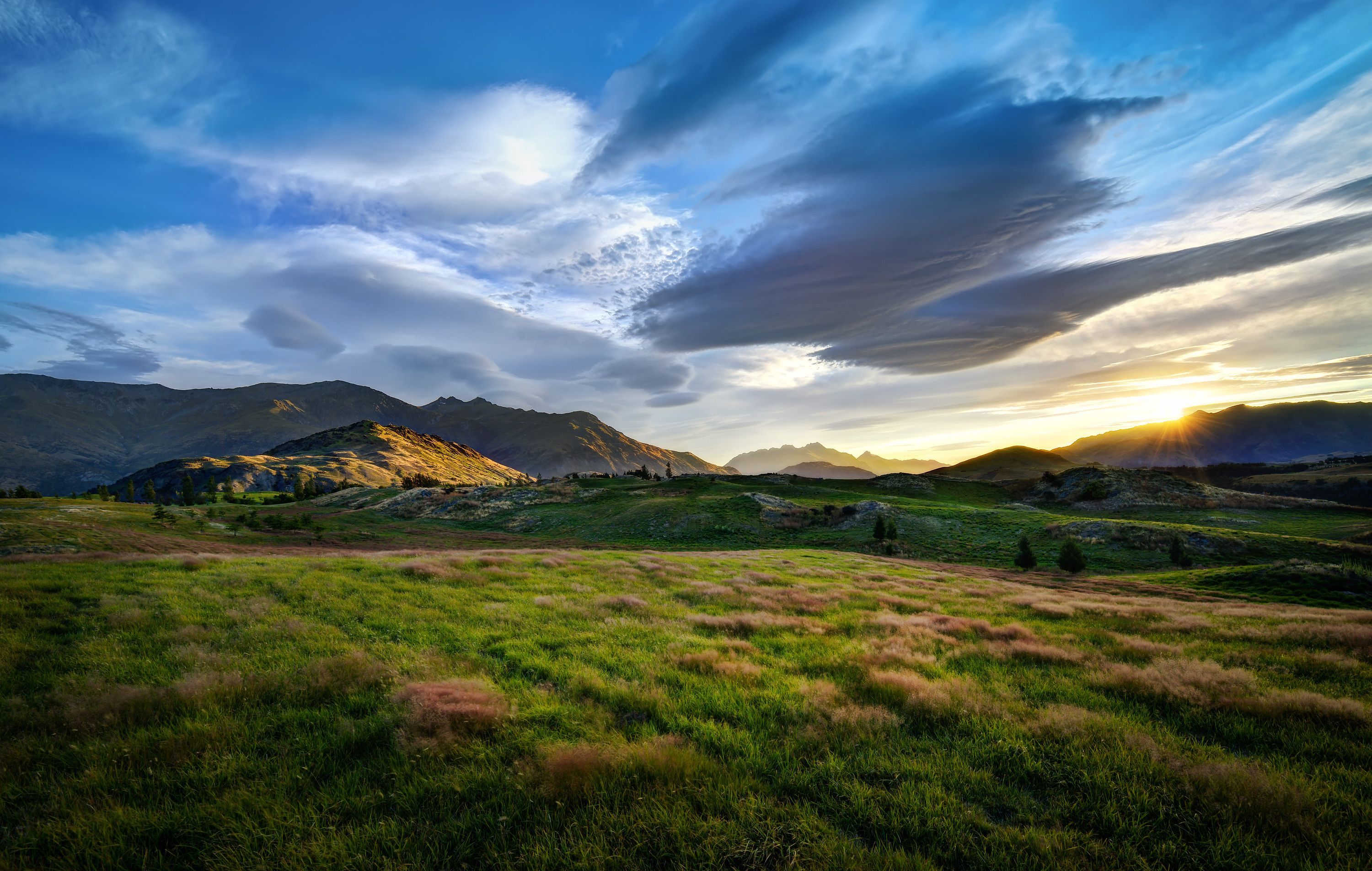 Fields With Mountain Wallpapers Wallpaper Cave