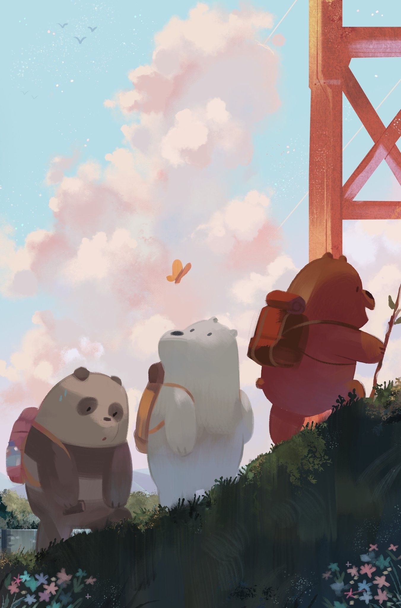 437 Cute Aesthetic Wallpaper We Bare Bears Picture MyWeb