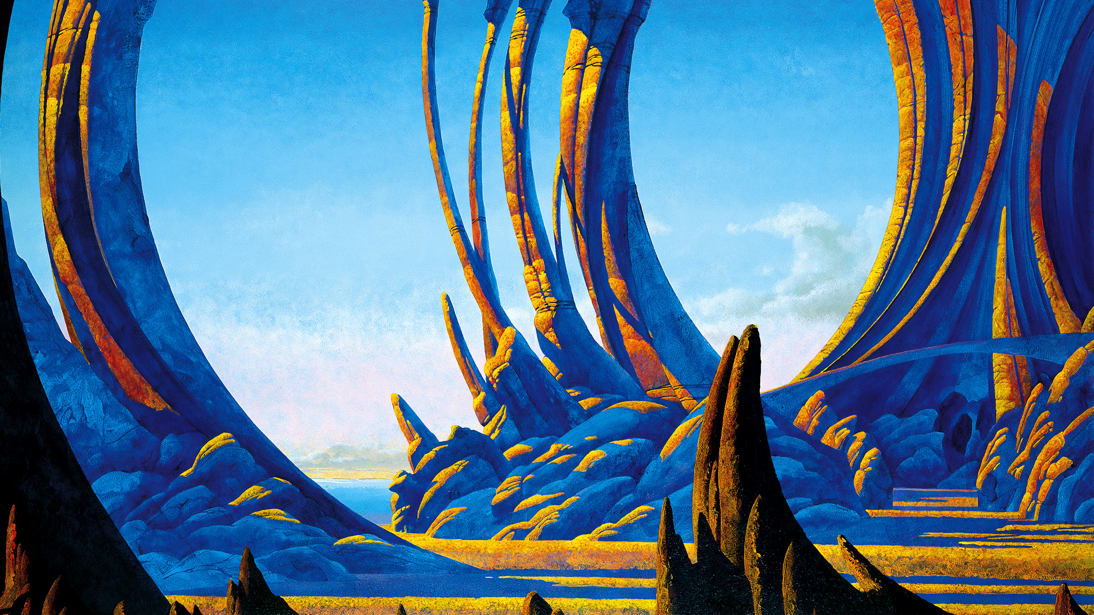 Union by Roger Dean [3840x2160]