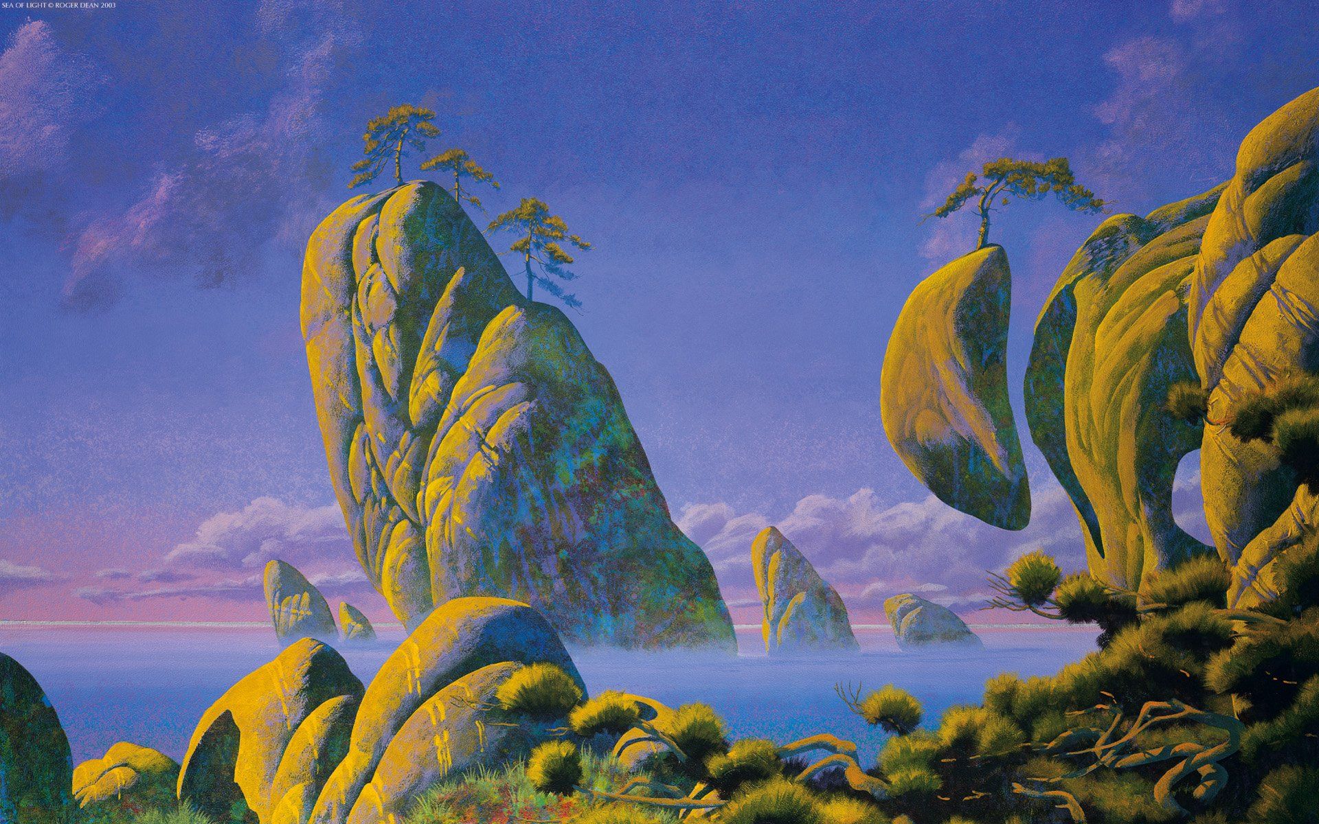 Roger Dean HD Wallpaper and Background Image