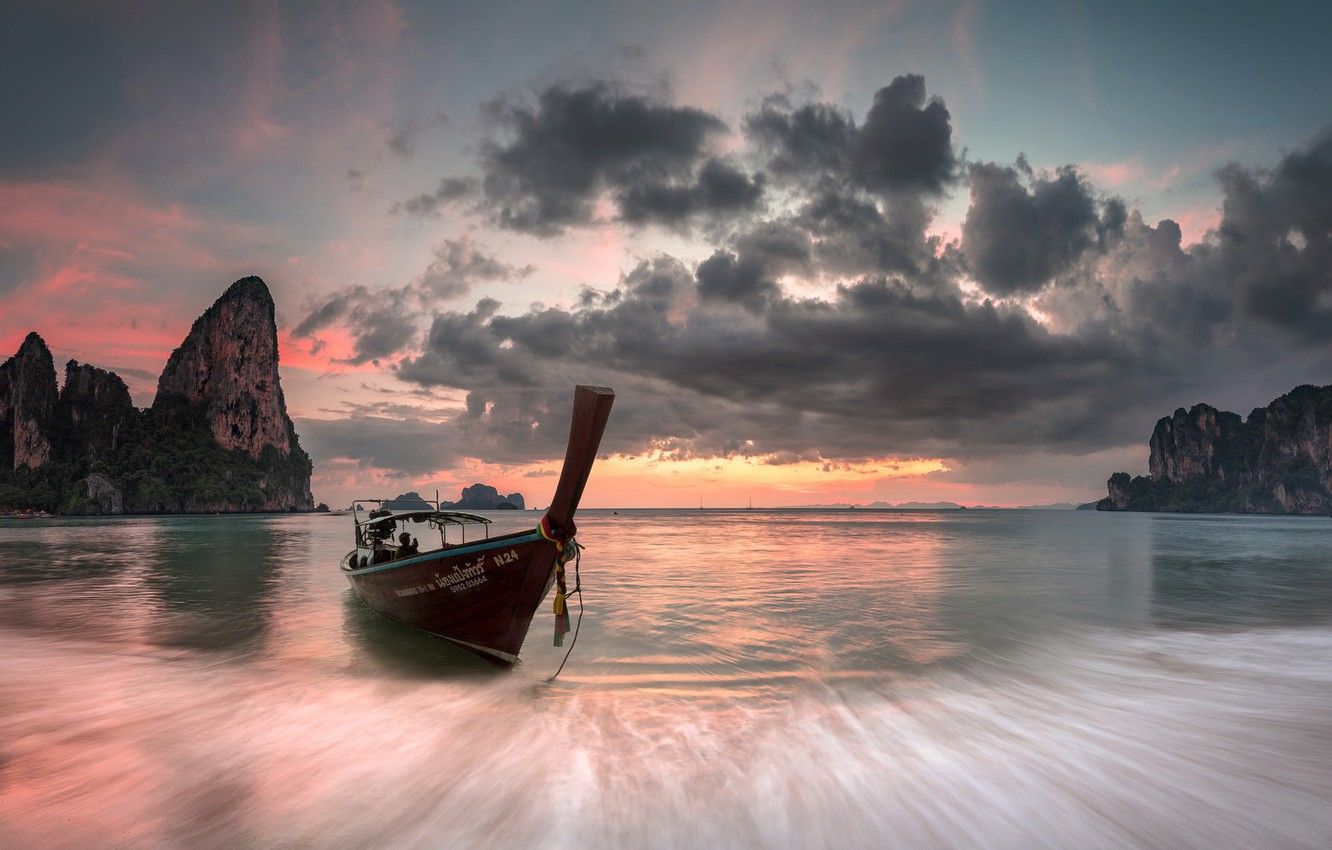 Thailand Beach Sunset Wallpaper In X Resolution Vrogue Co