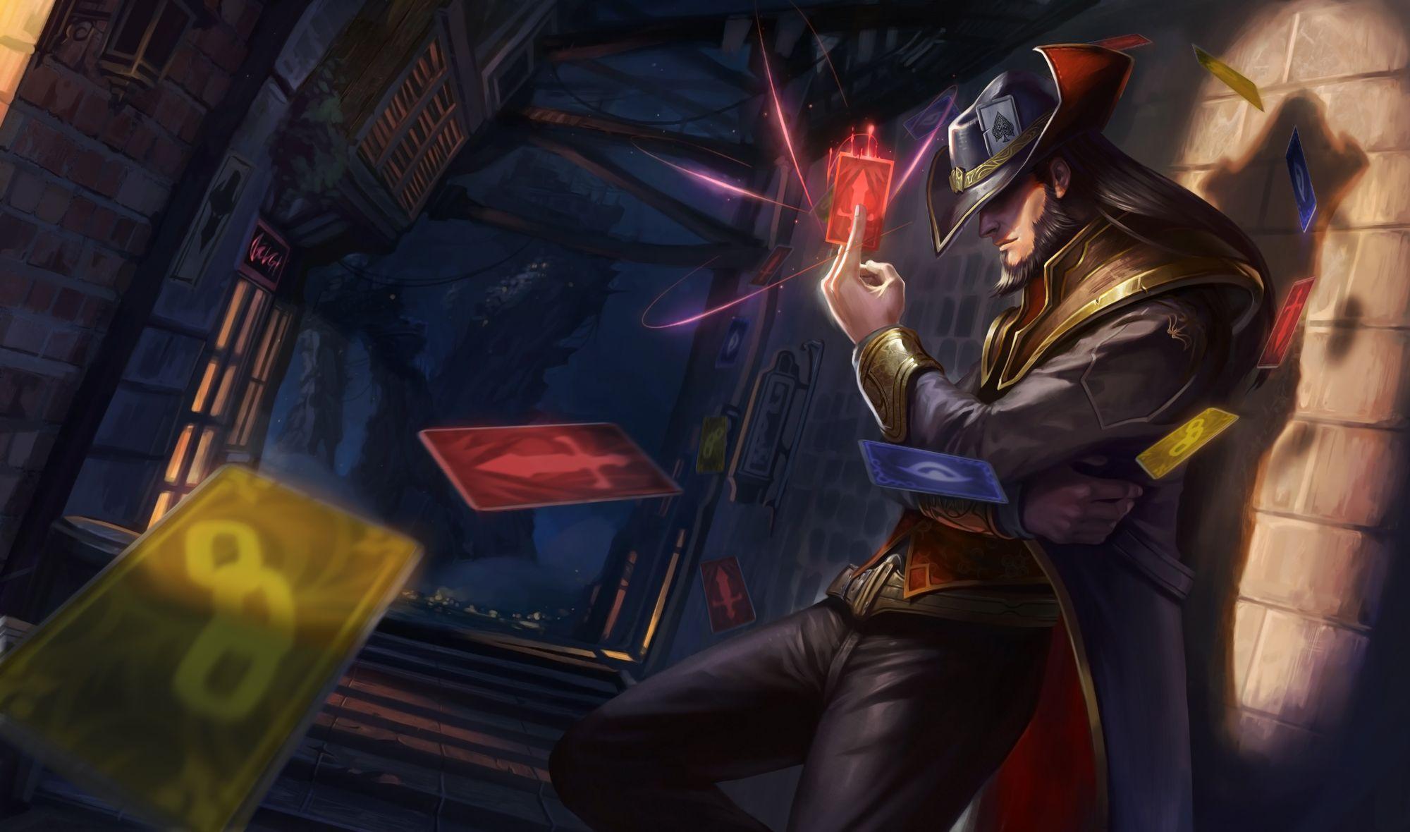 Twisted Fate of Legends Wallpaper