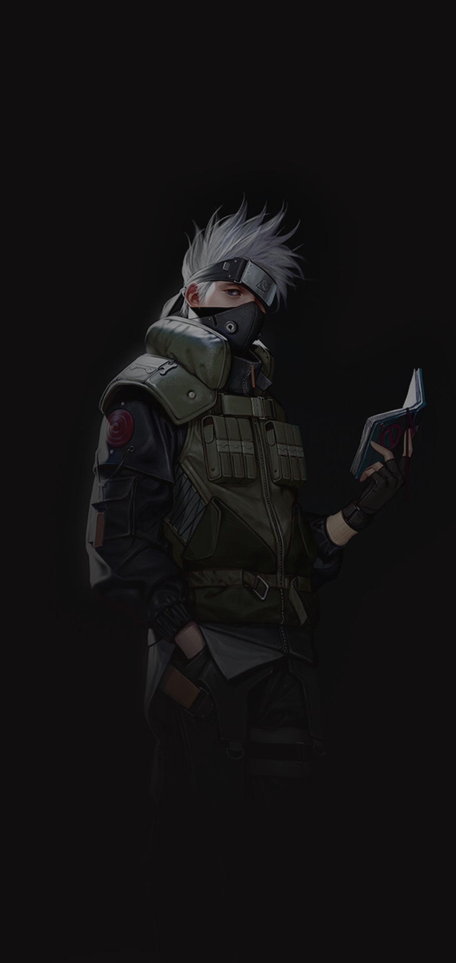 Amoled Kakashi Wallpapers Wallpaper Cave