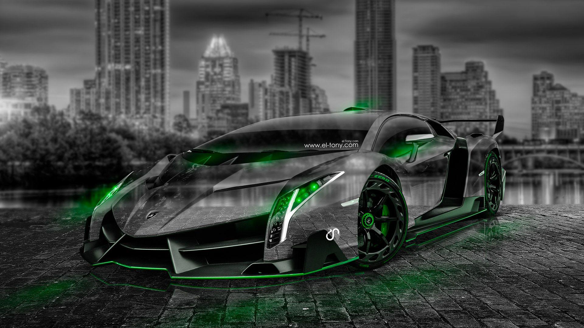 Neon Lambo Wallpapers Wallpaper Cave