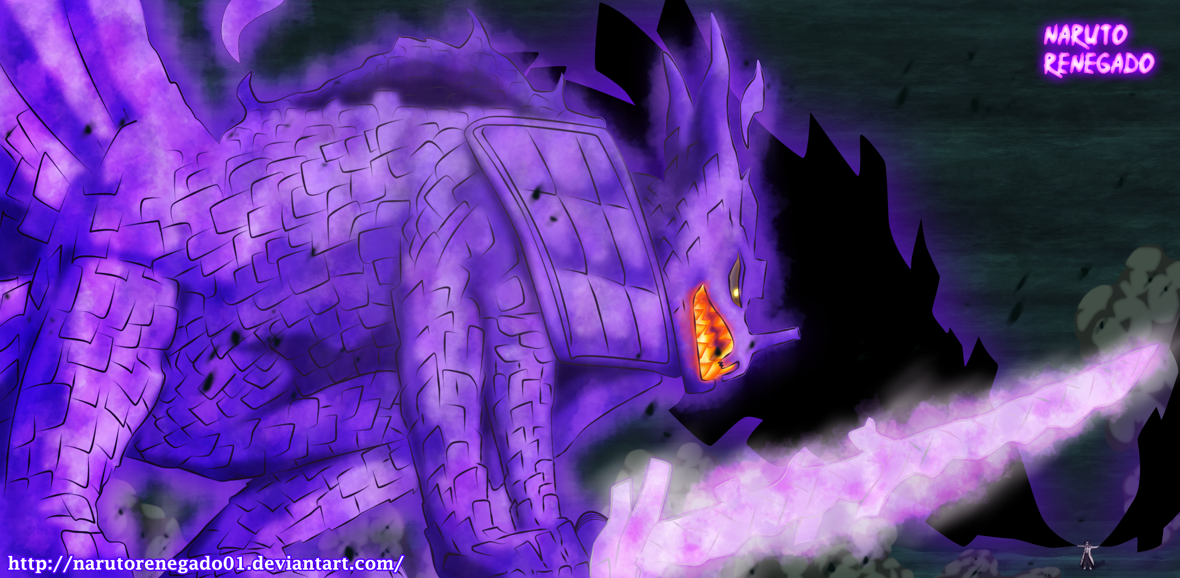 Kurama Susanoo Wallpapers Wallpaper Cave