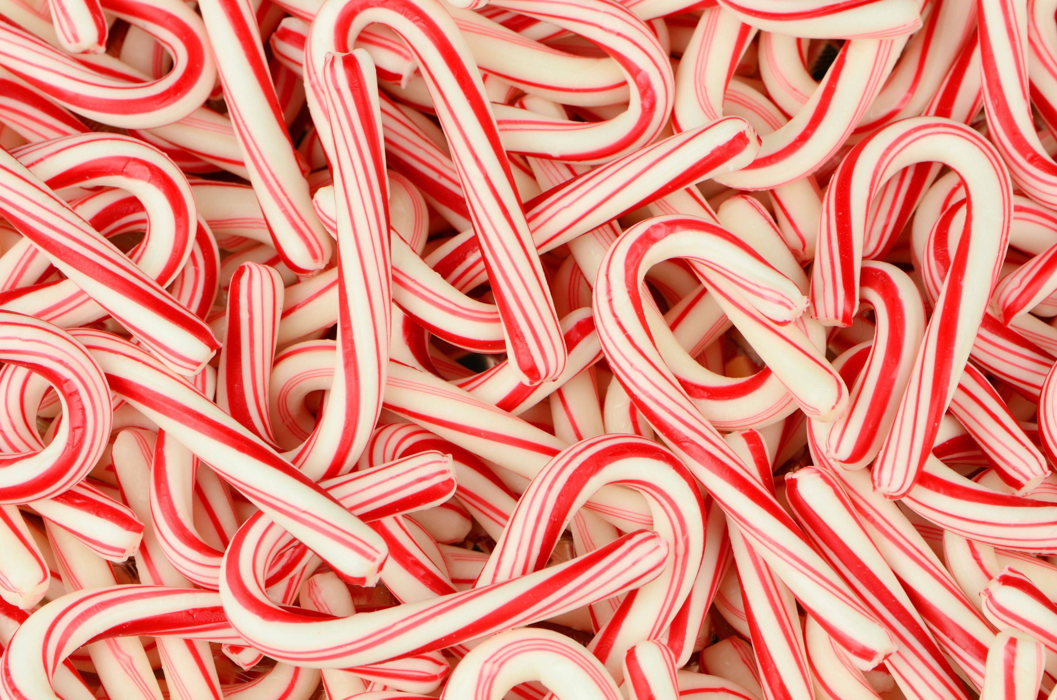 Messy candy cane fuck using