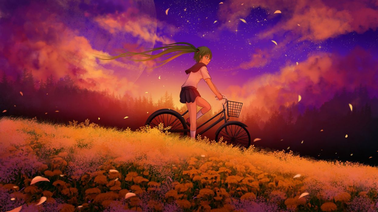 Bike Anime Wallpapers Wallpaper Cave