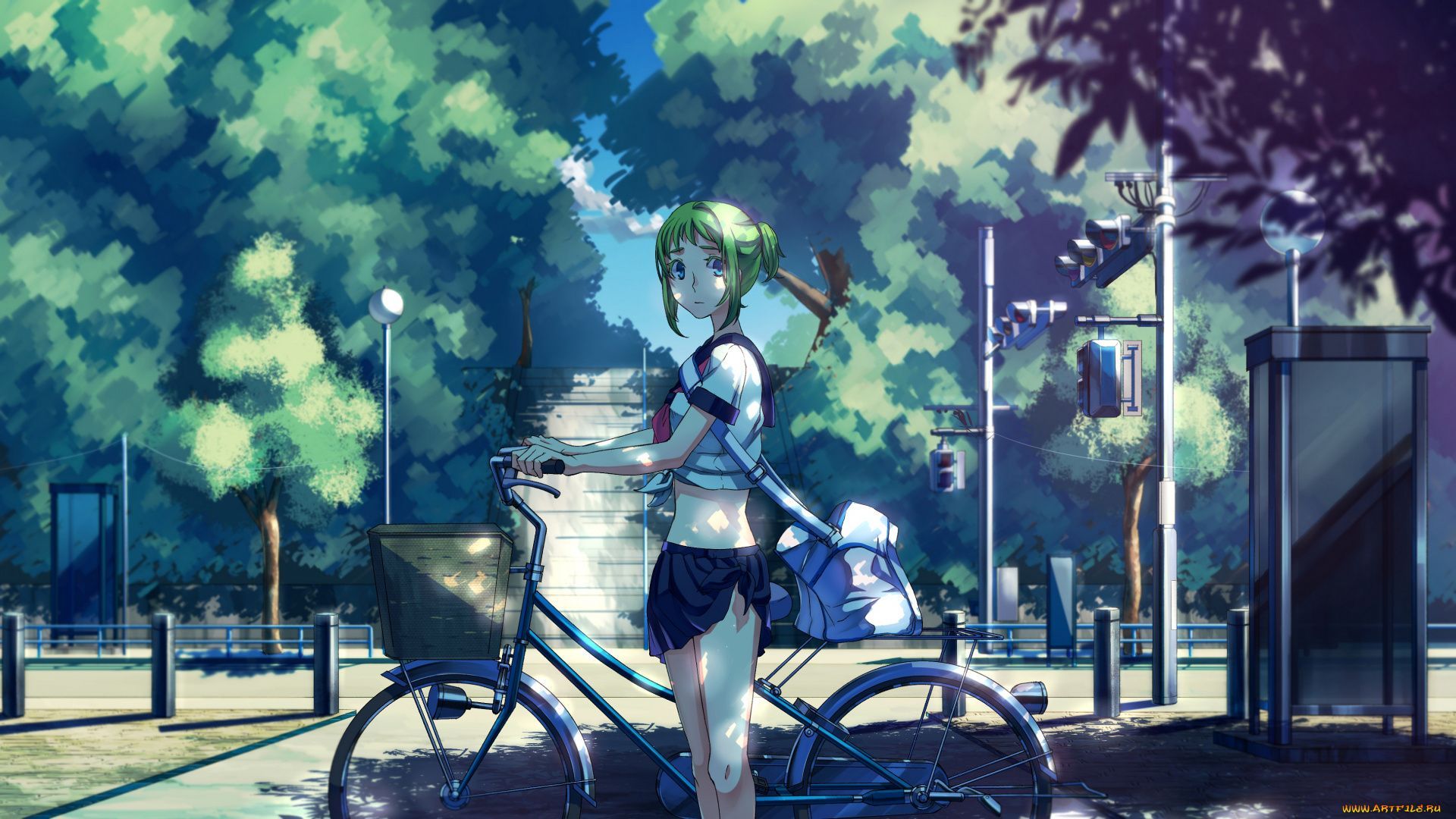 Bike Anime Wallpapers Wallpaper Cave