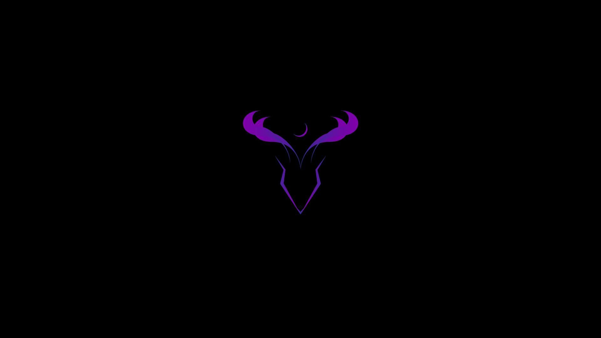 Black Purple Minimalist Wallpapers Wallpaper Cave