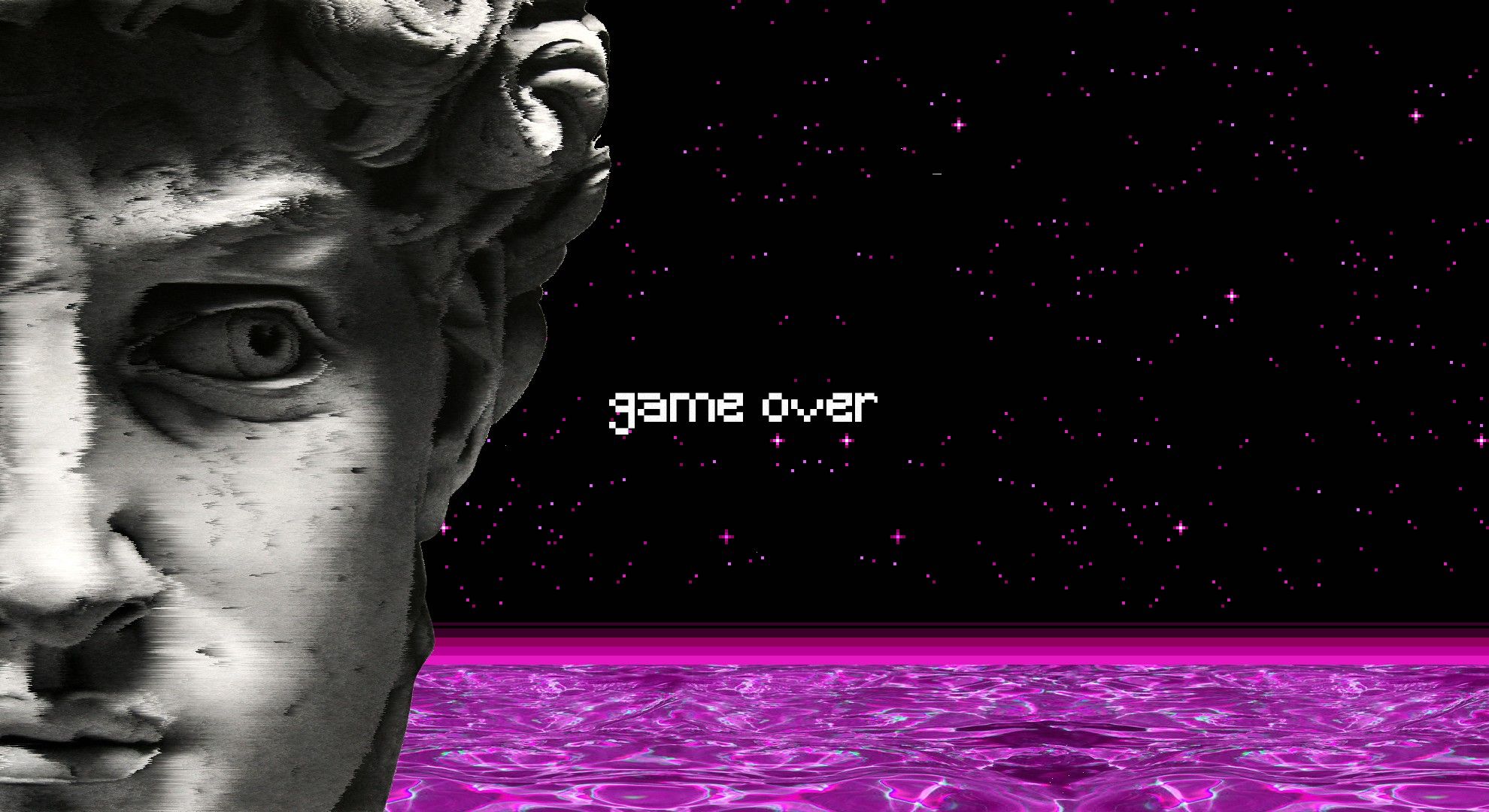 Vaporwave Statue Wallpapers Hd Desktop And Mobile Backgrounds My Xxx Hot Girl