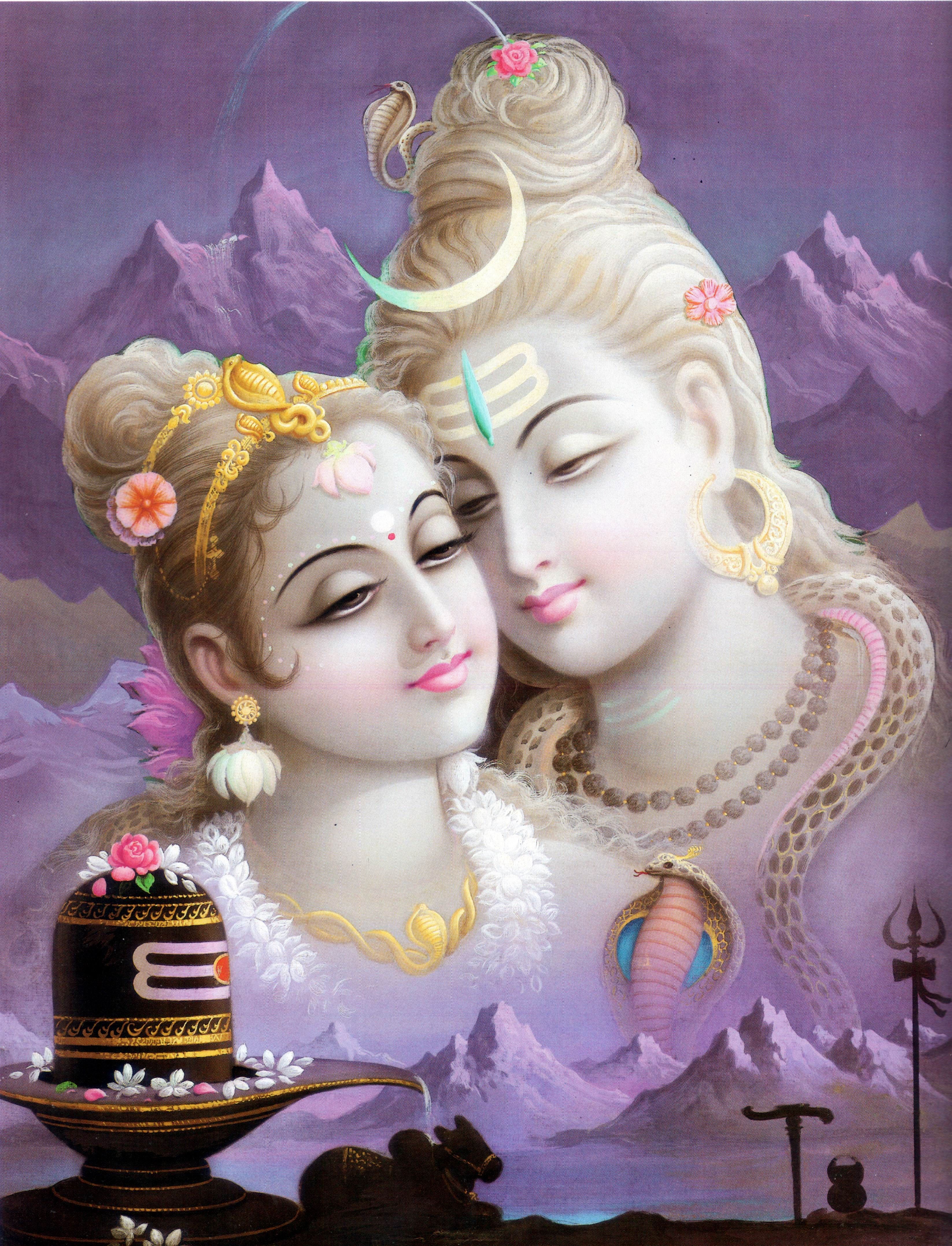 GOD SHIV & Parvati. OM Namah Shivay. Lord shiva family, Lord shiva, Shiva parvati image
