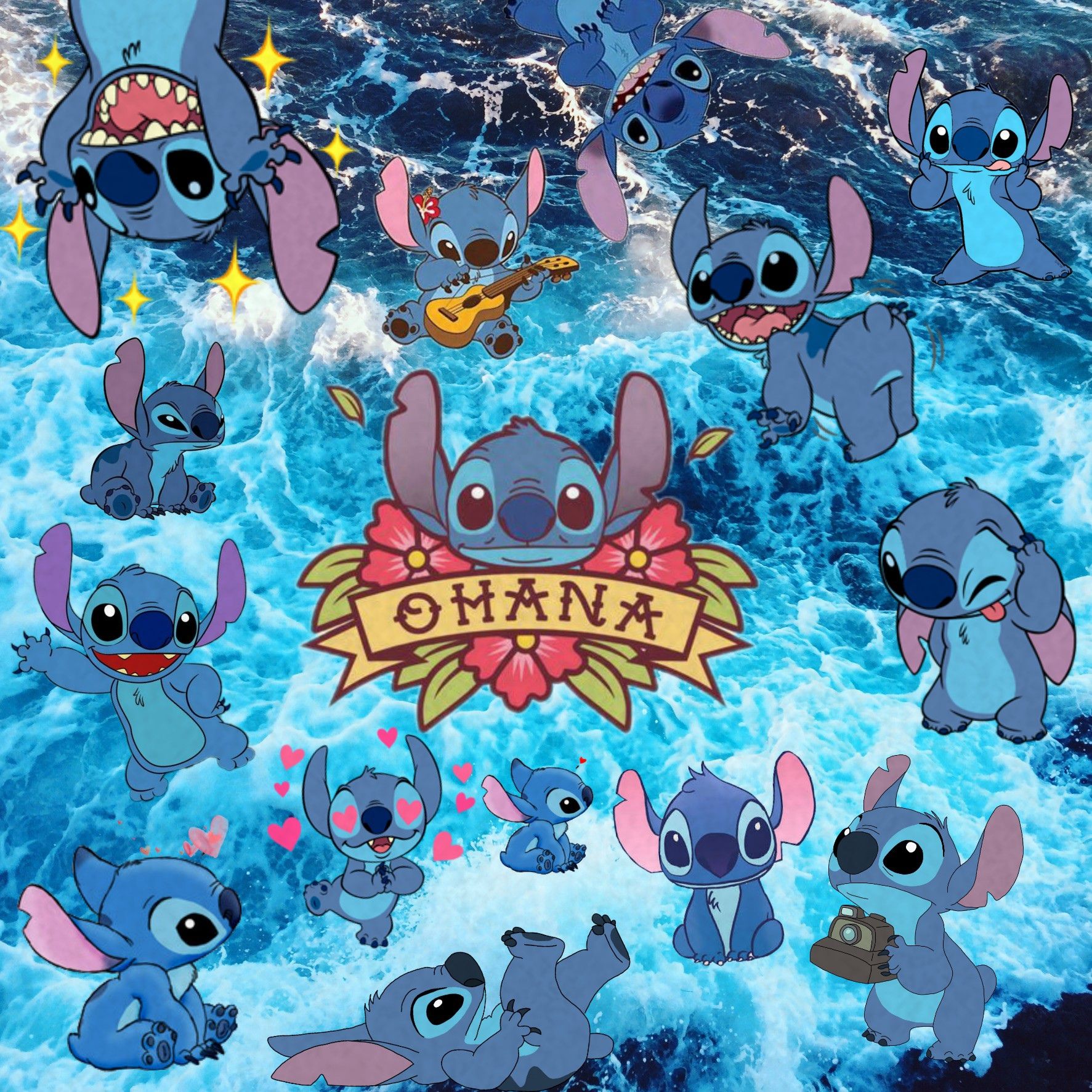 Stitch Wallpaper Lilo And Stitch Drawings Disney Collage Cute My XXX Hot Girl