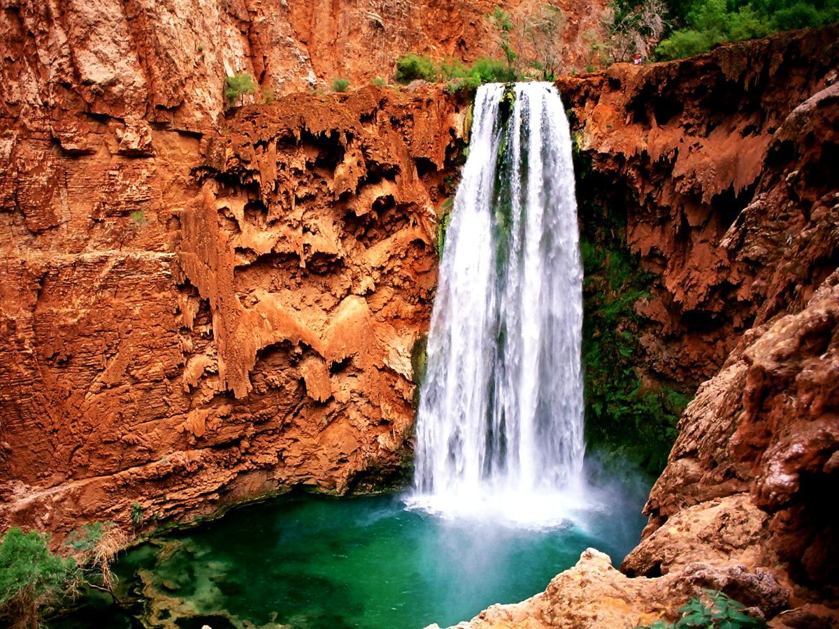 Arizona Waterfall Wallpapers Wallpaper Cave