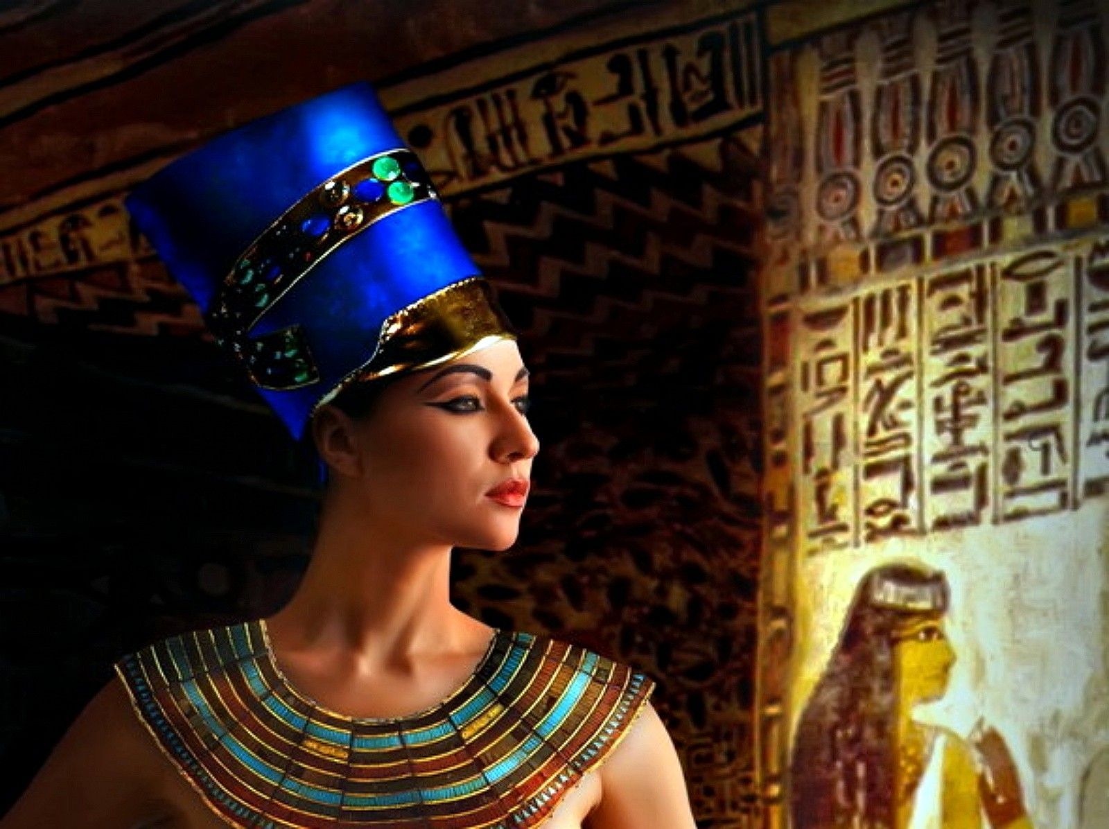 Cloepatra the queen of egyptian cock