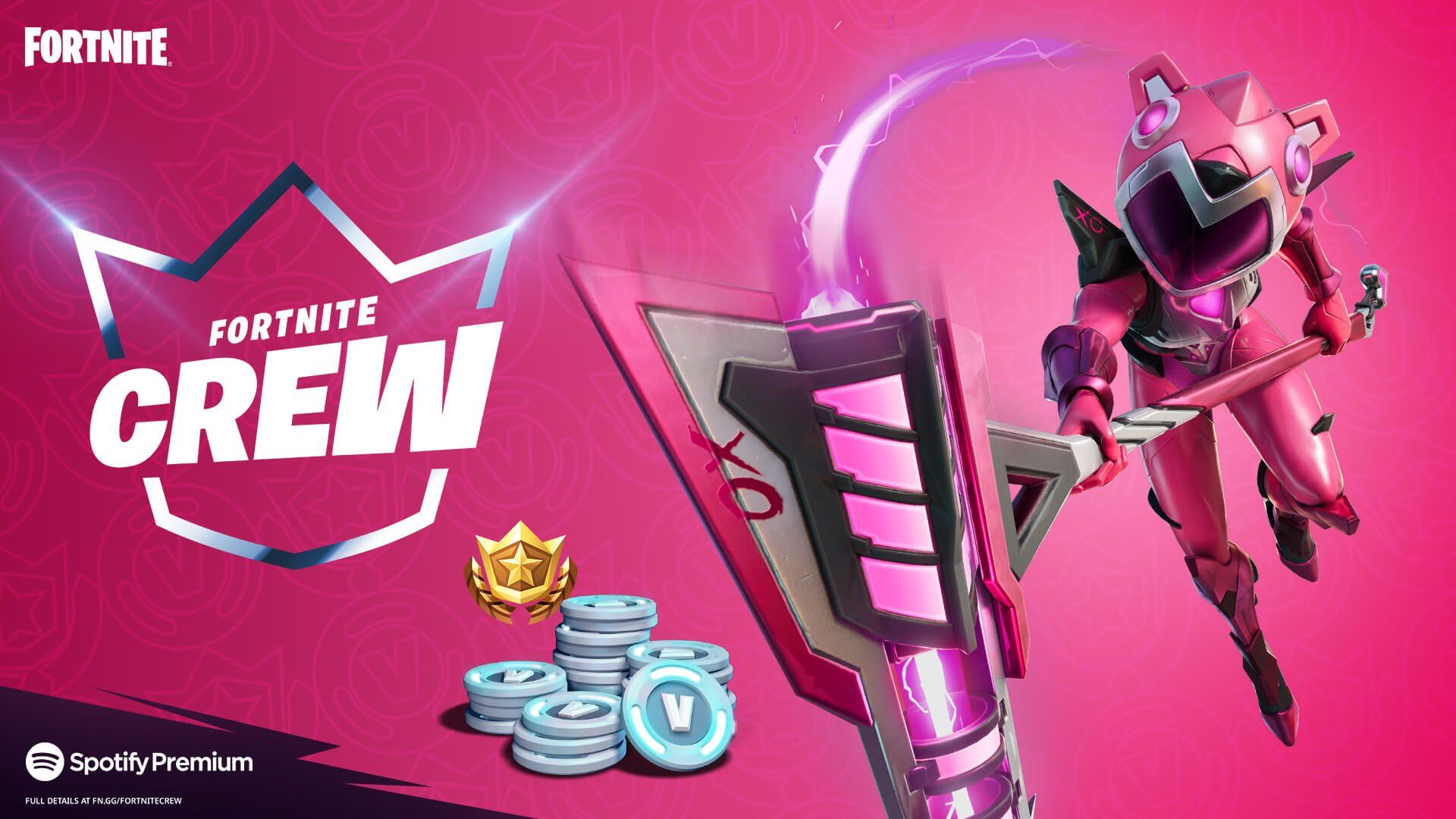 IFireMonkey Was Asleep When It Got Revealed But The Fortnite Crew June Benefits Include The Mecha Cuddle Master Outfit, 000 V Bucks, The Chapter 2 Season 7 Battle Pass, And