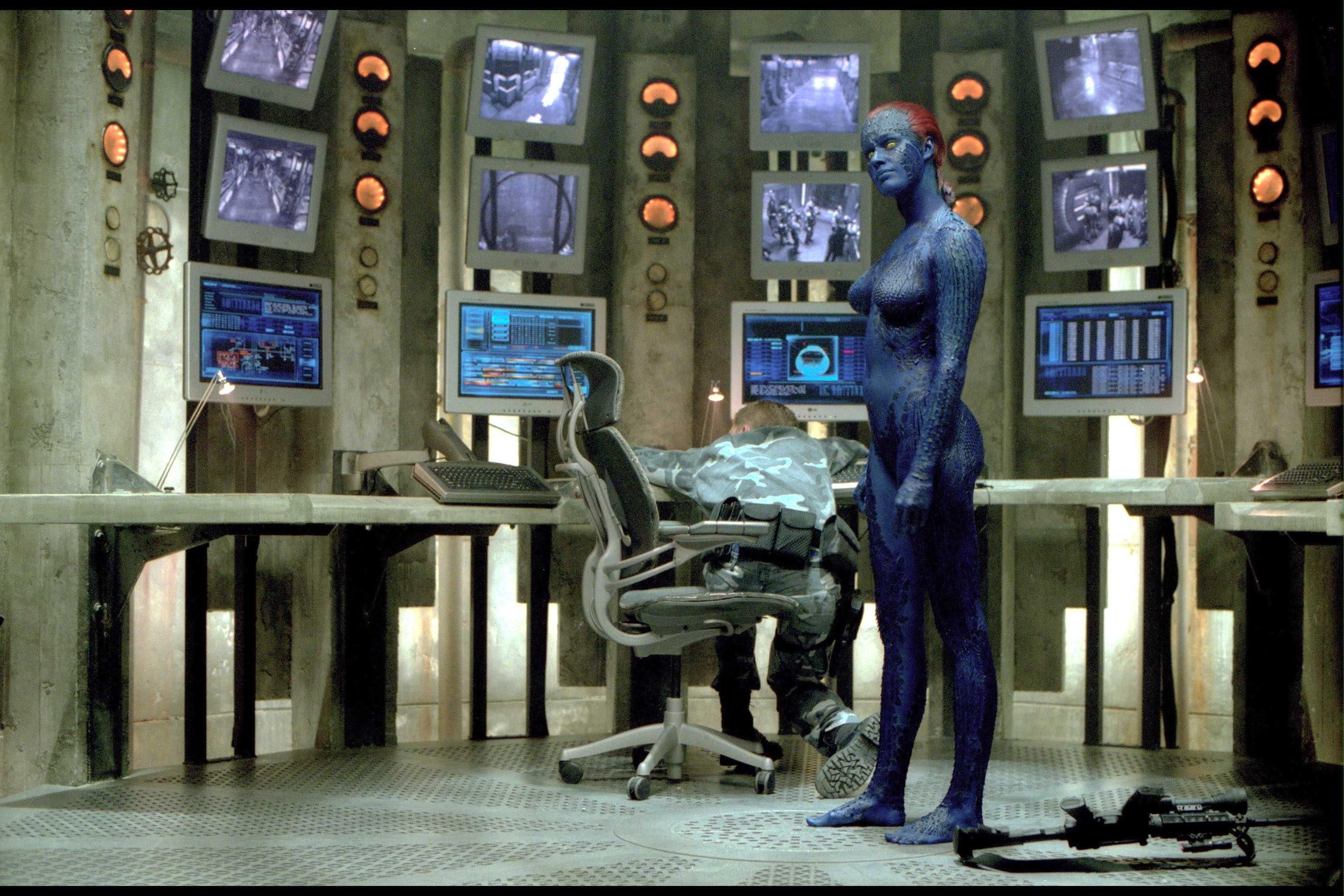 Фаллоимитатор фантазийный X-Men с мошонкой на присоске 23 см, чёрный  X-MEN-1222 - X-Men - Зооэротика - Купить