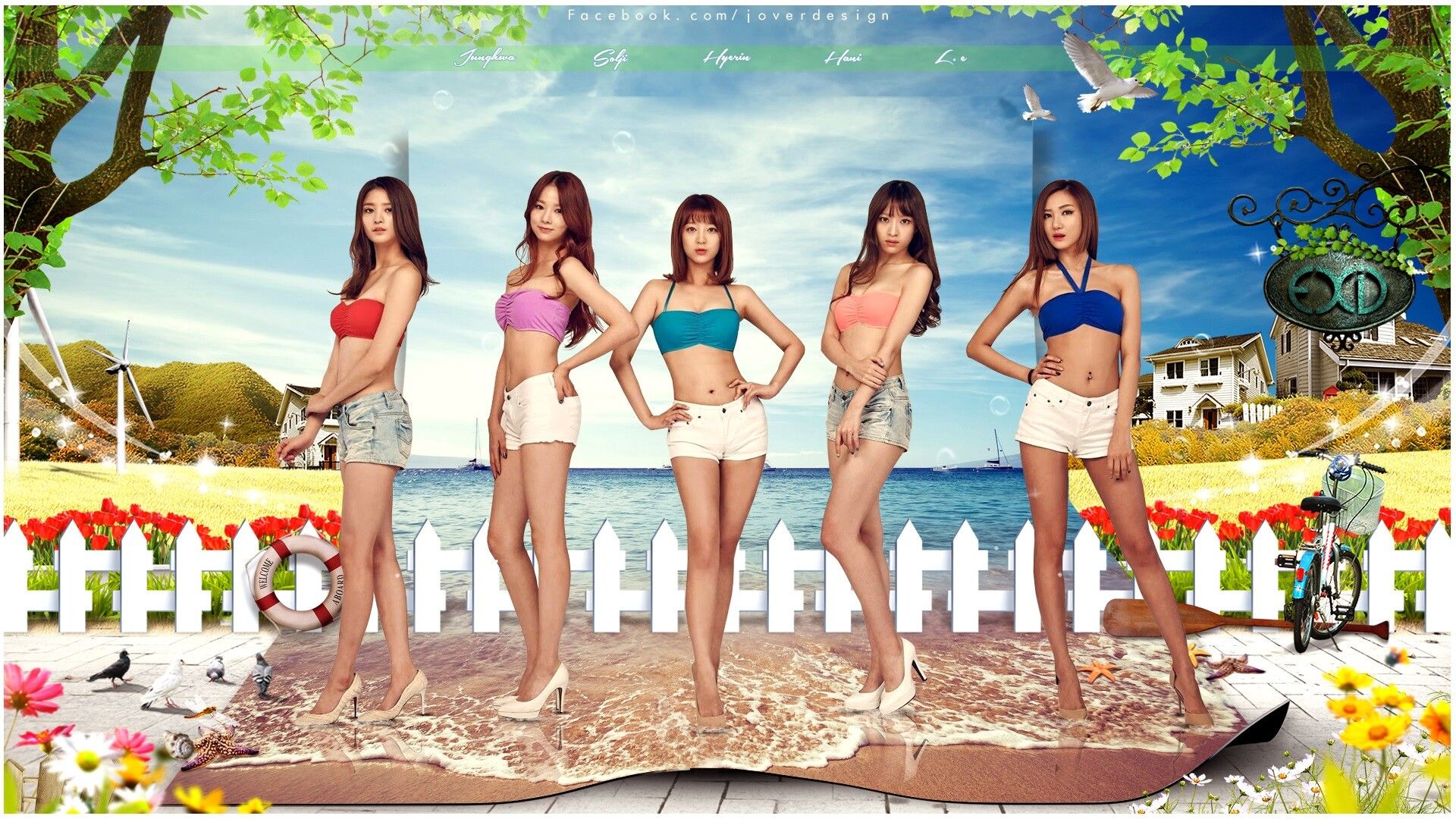 Up And Down Exid Wallpapers Wallpaper Cave