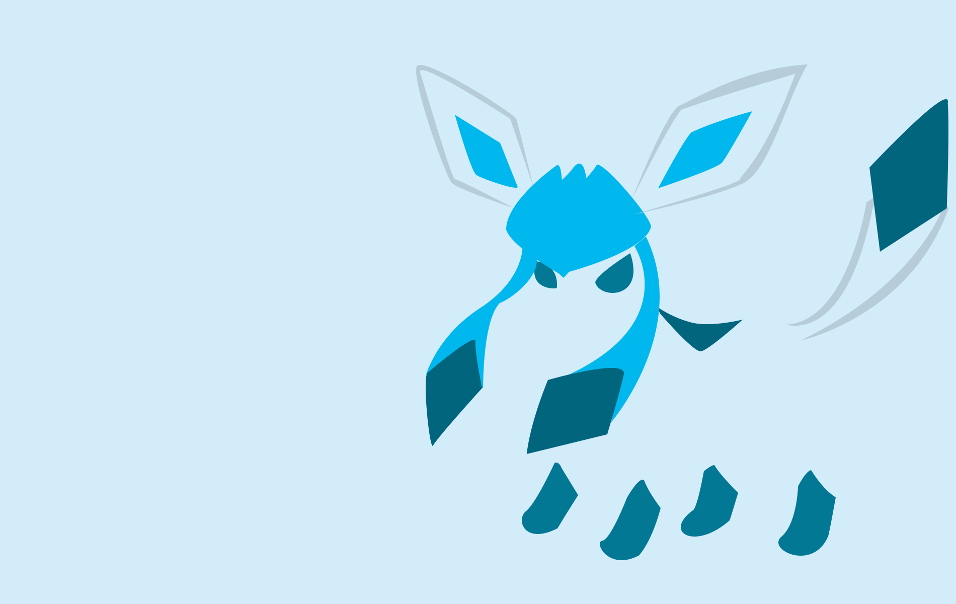 Mega Glaceon Wallpapers Wallpaper Cave
