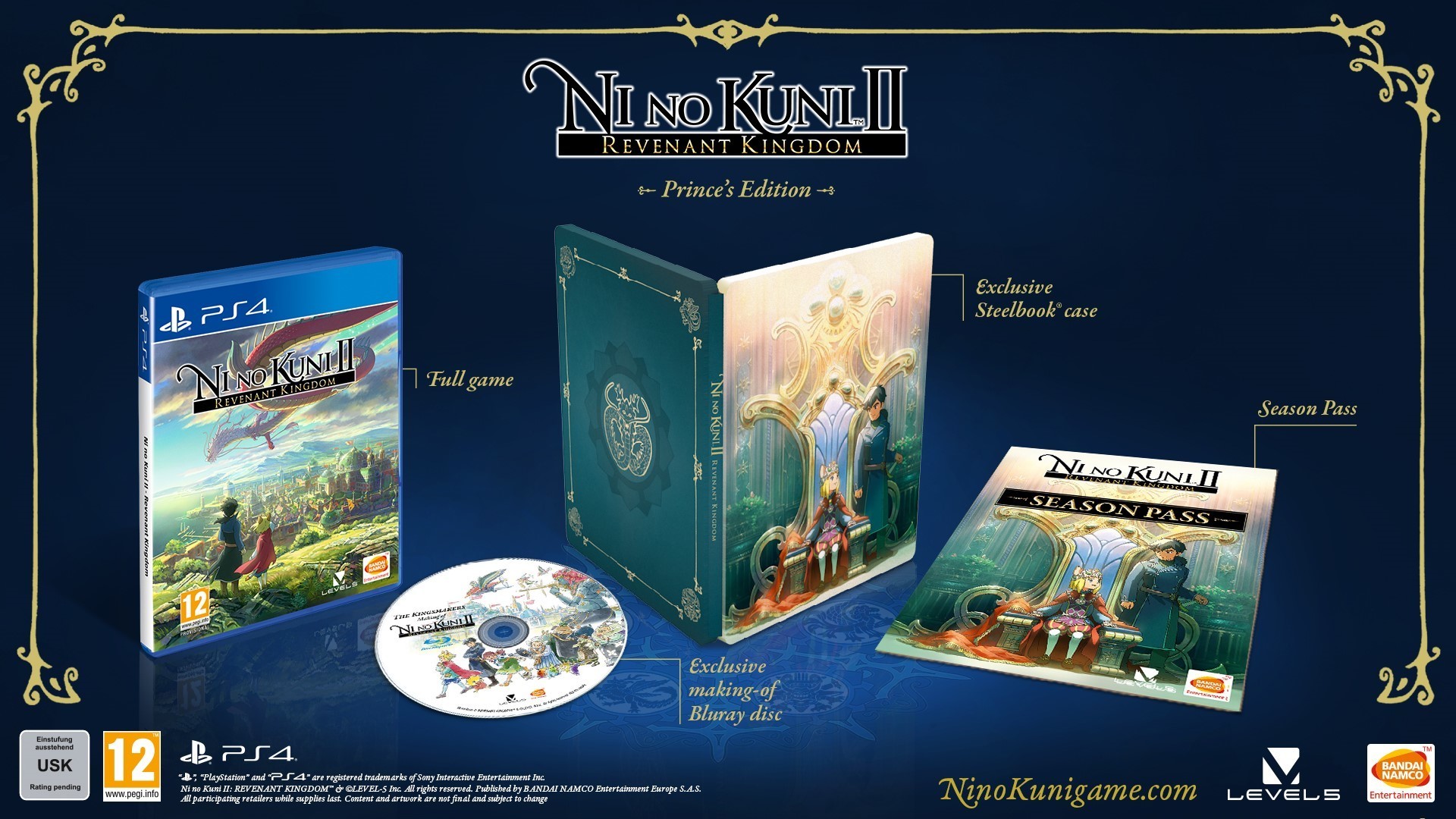 Ni No Kuni Ii Revenant Kingdom Prince S Edition Wallpapers