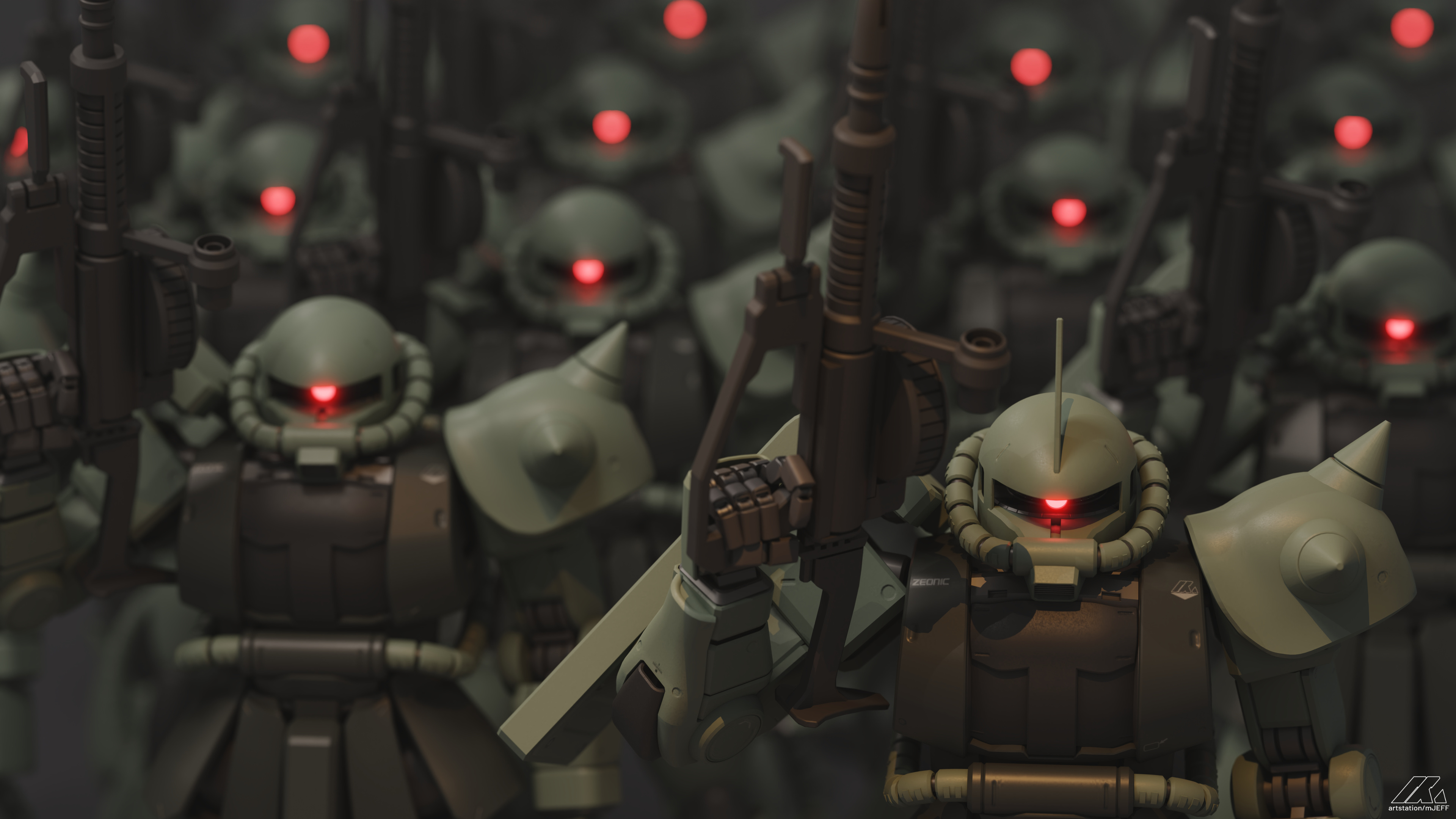 Zaku Ii Wallpapers Wallpaper Cave