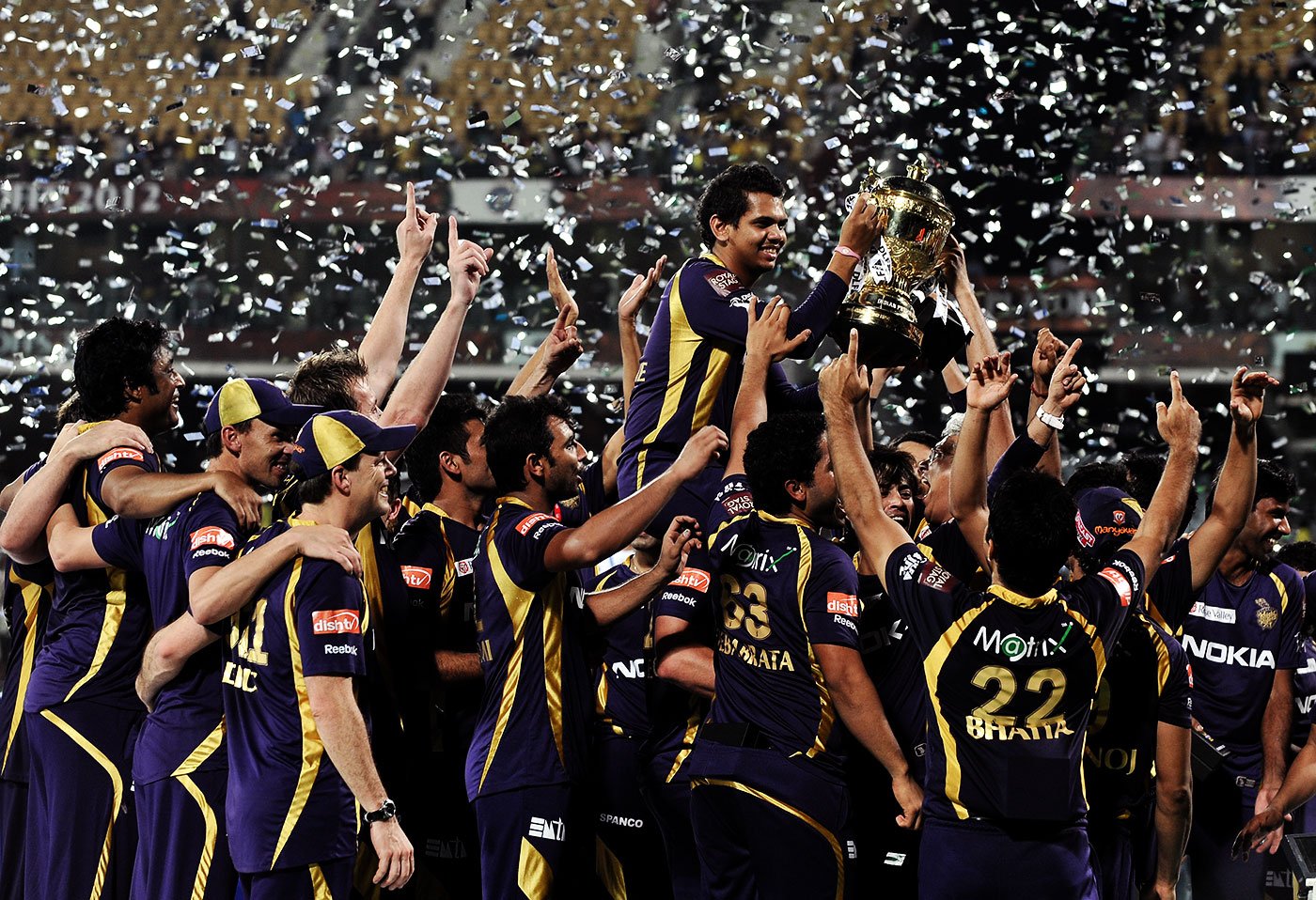 Ipl Kkr Team Wallpapers Wallpaper Cave