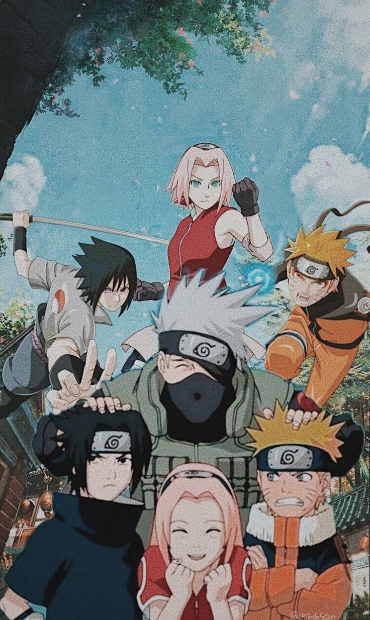 Naruto Squad Wallpapers Wallpaper Cave