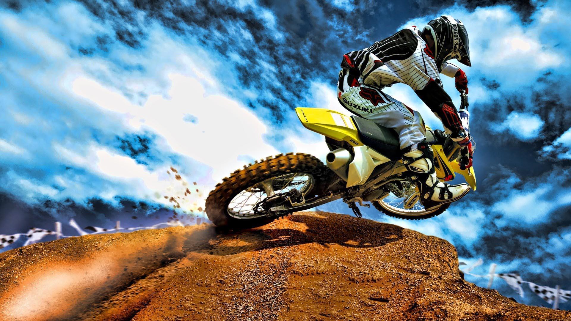 Motocross HDR Bike HD Wallpaper FullHDWpp HD Wallpaper