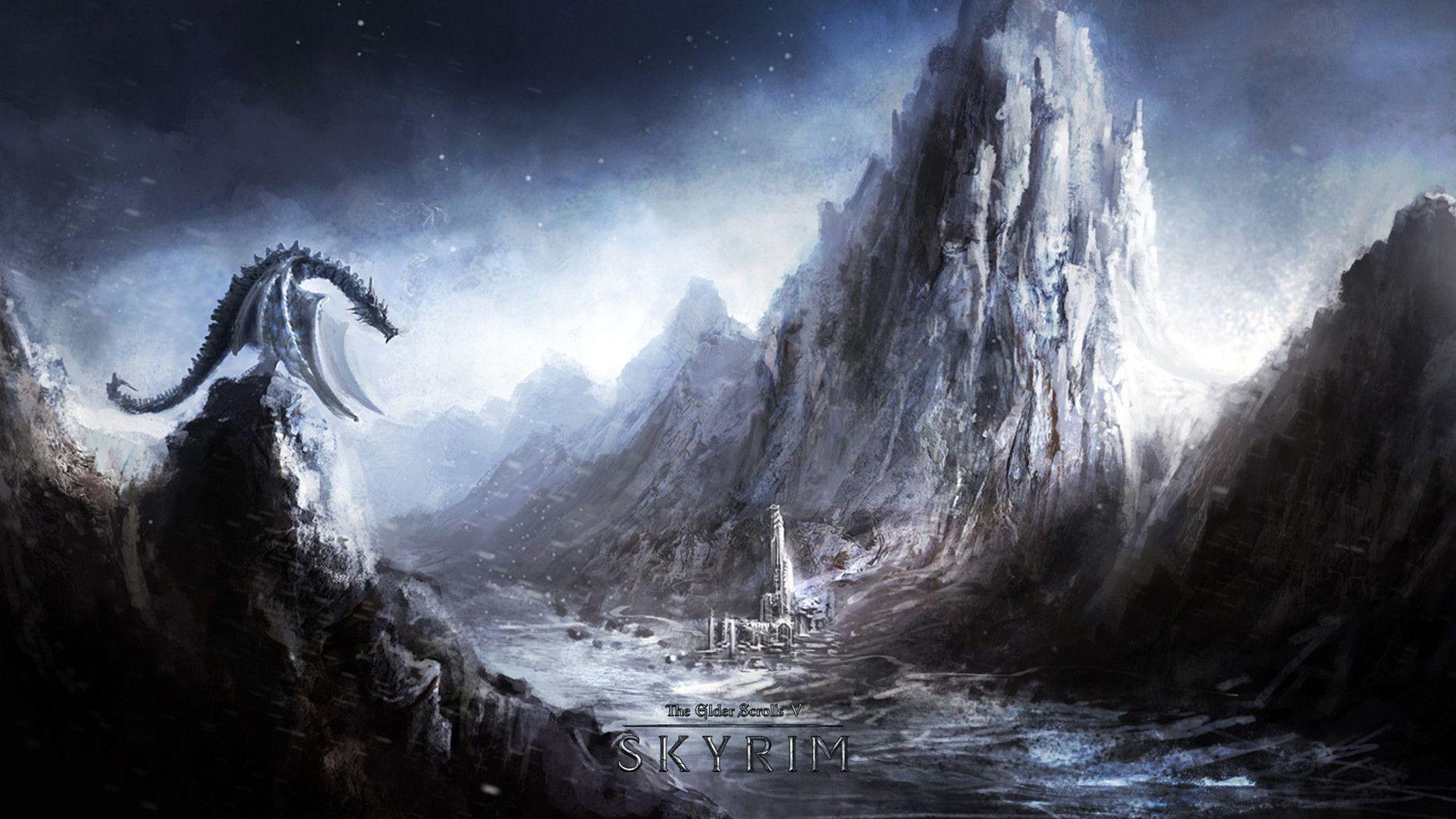 Wallpaper For > Skyrim Wallpaper 1920x1080