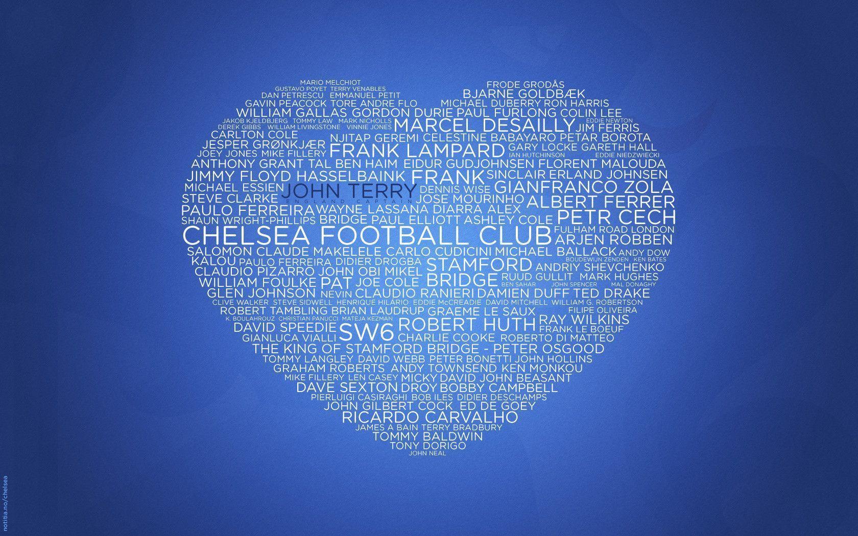 Chelsea Football Club Logo Wallpaper Download Wallpaper