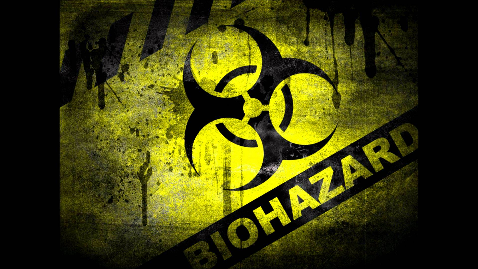Cool Zombie Biohazard Symbol