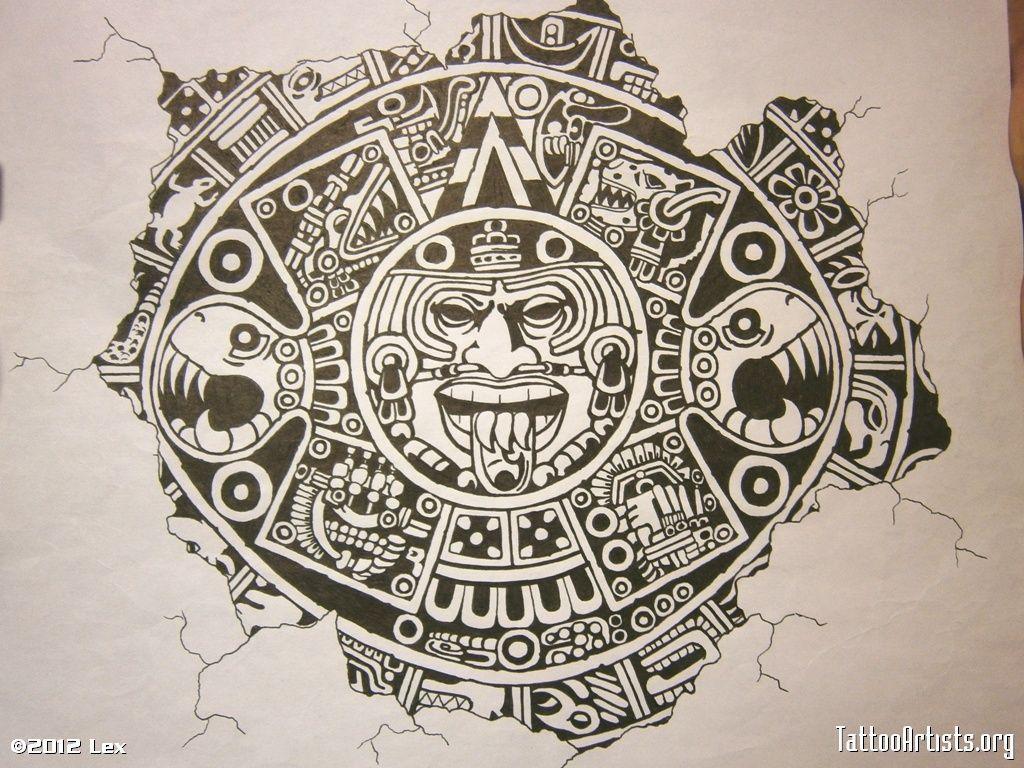 Aztec Calendar Wallpapers Wallpaper Cave