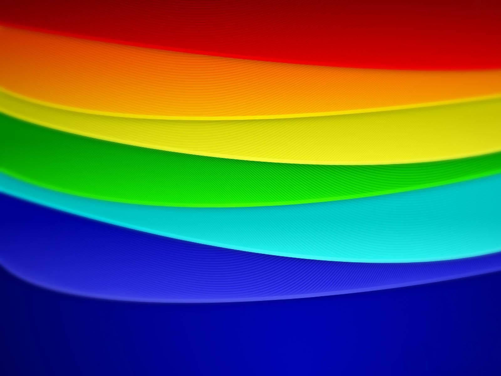 Wallpaper For > Rainbow Color Wallpaper