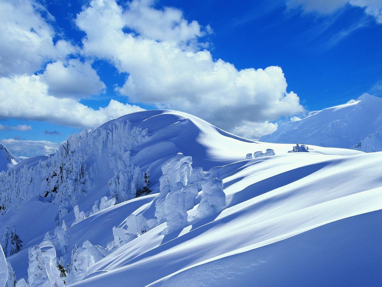 Winter Mountain Desktop Background, wallpaper, Winter Mountain